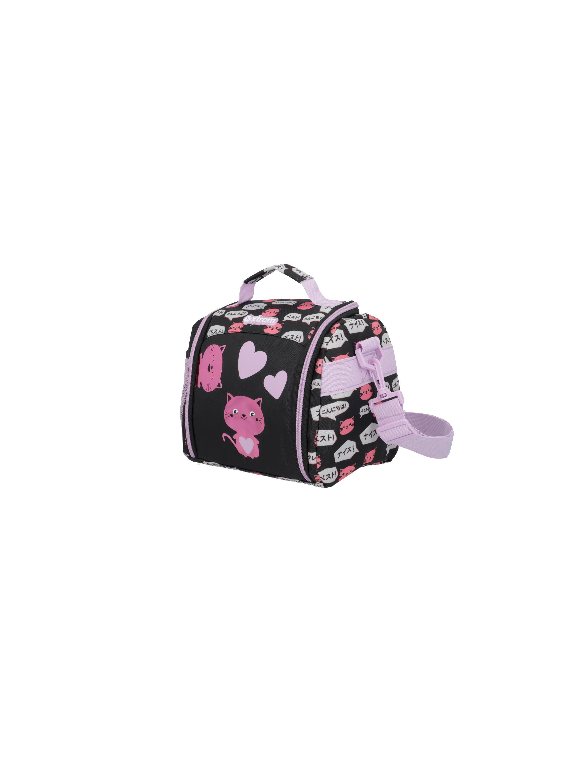 Lonchera Térmica Xtrem New Break 4XT Gatos Negro-1