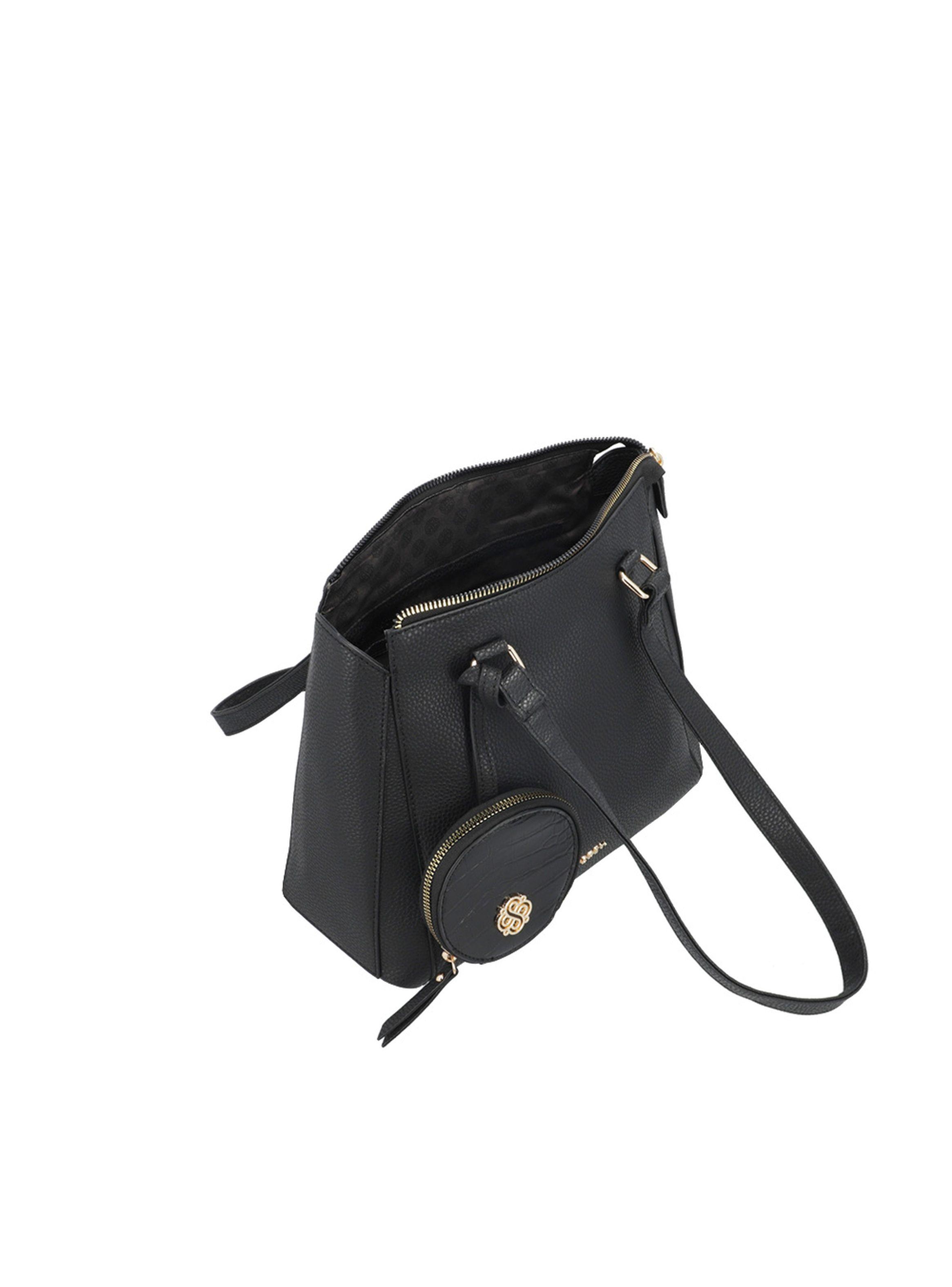 Cartera de Hombro Secret Sofia FW25 L Negro-3