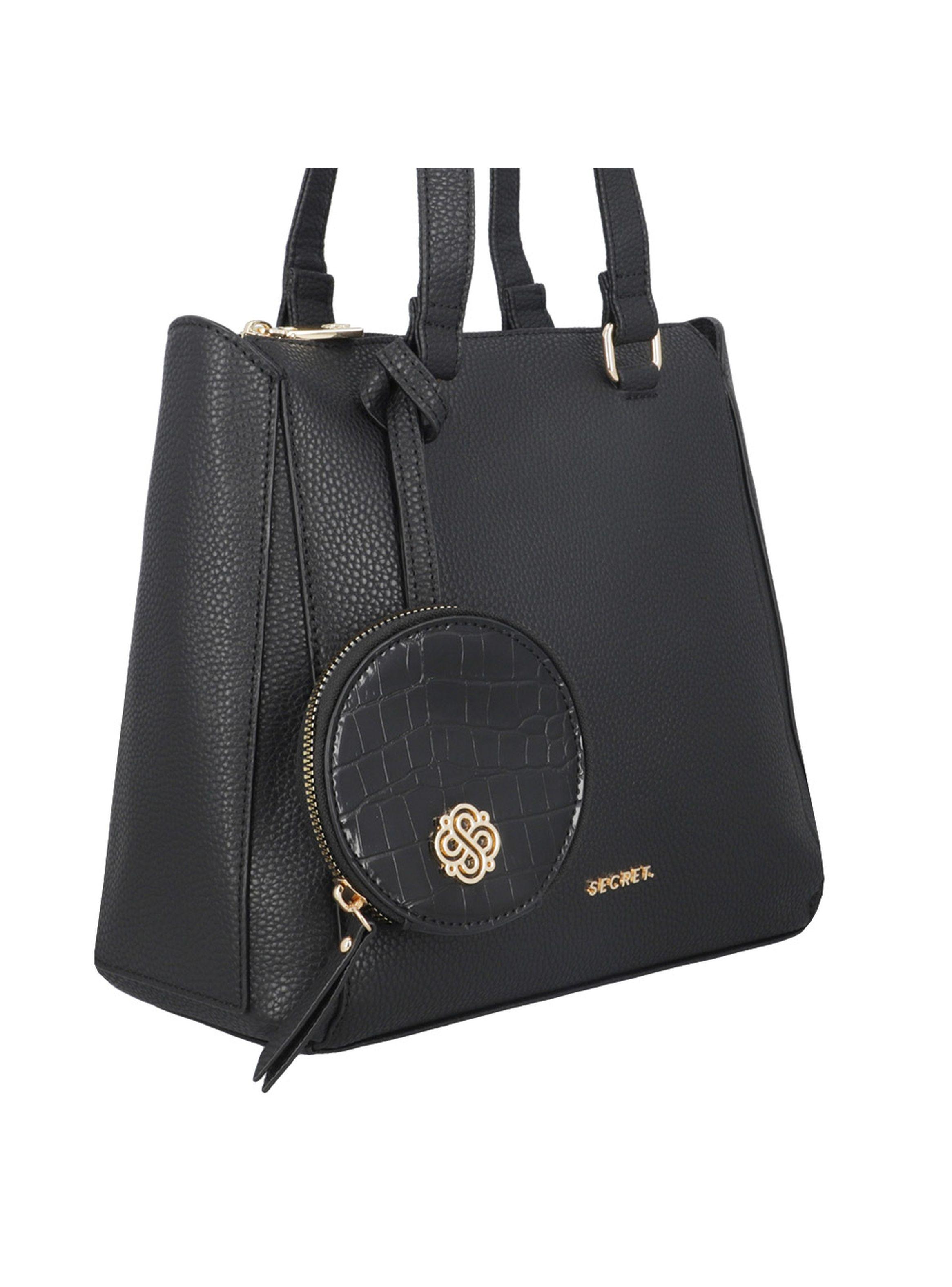 Cartera de Hombro Secret Sofia FW25 L Negro-4