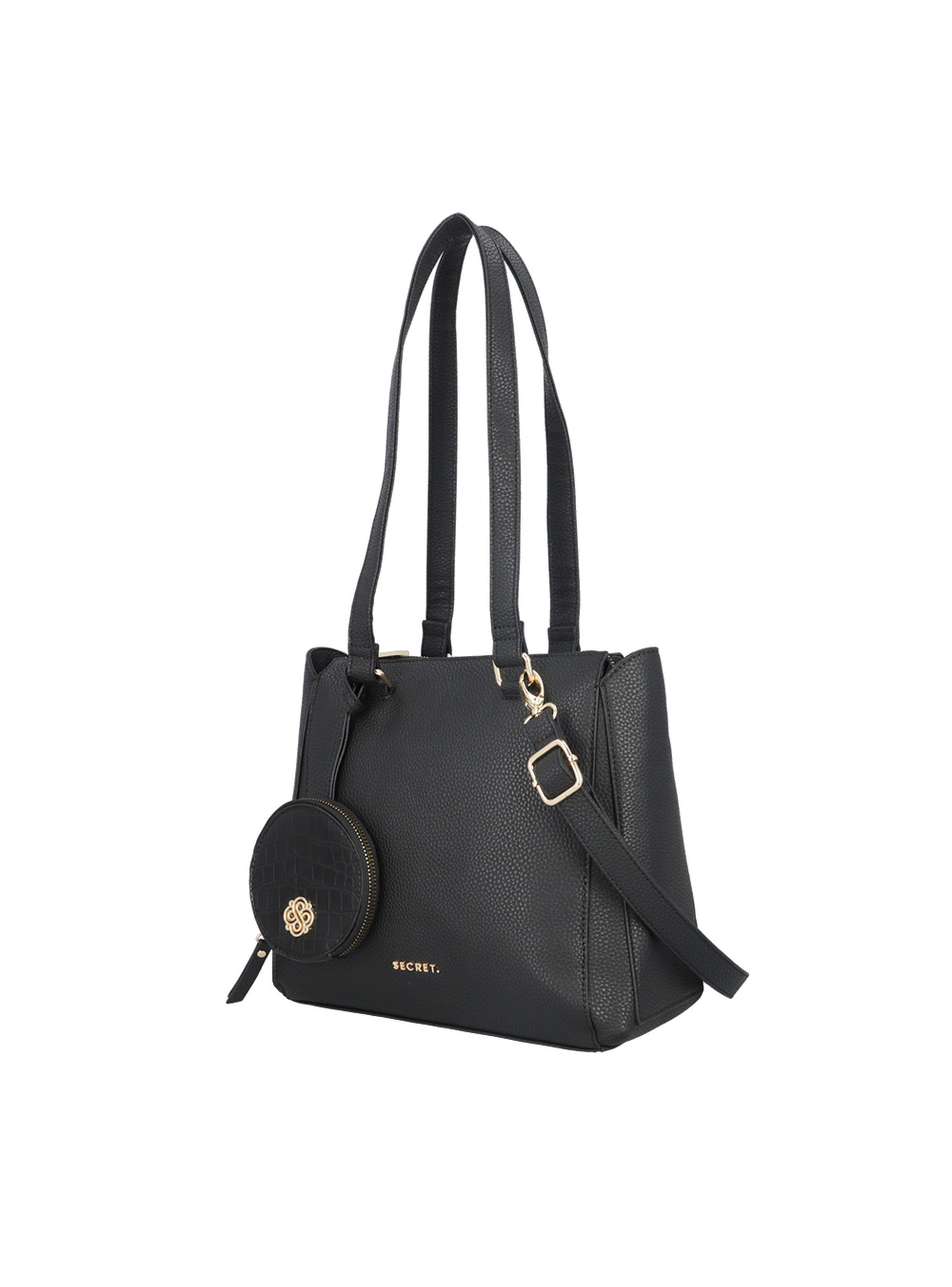Cartera de Hombro Secret Sofia FW25 L Negro-5