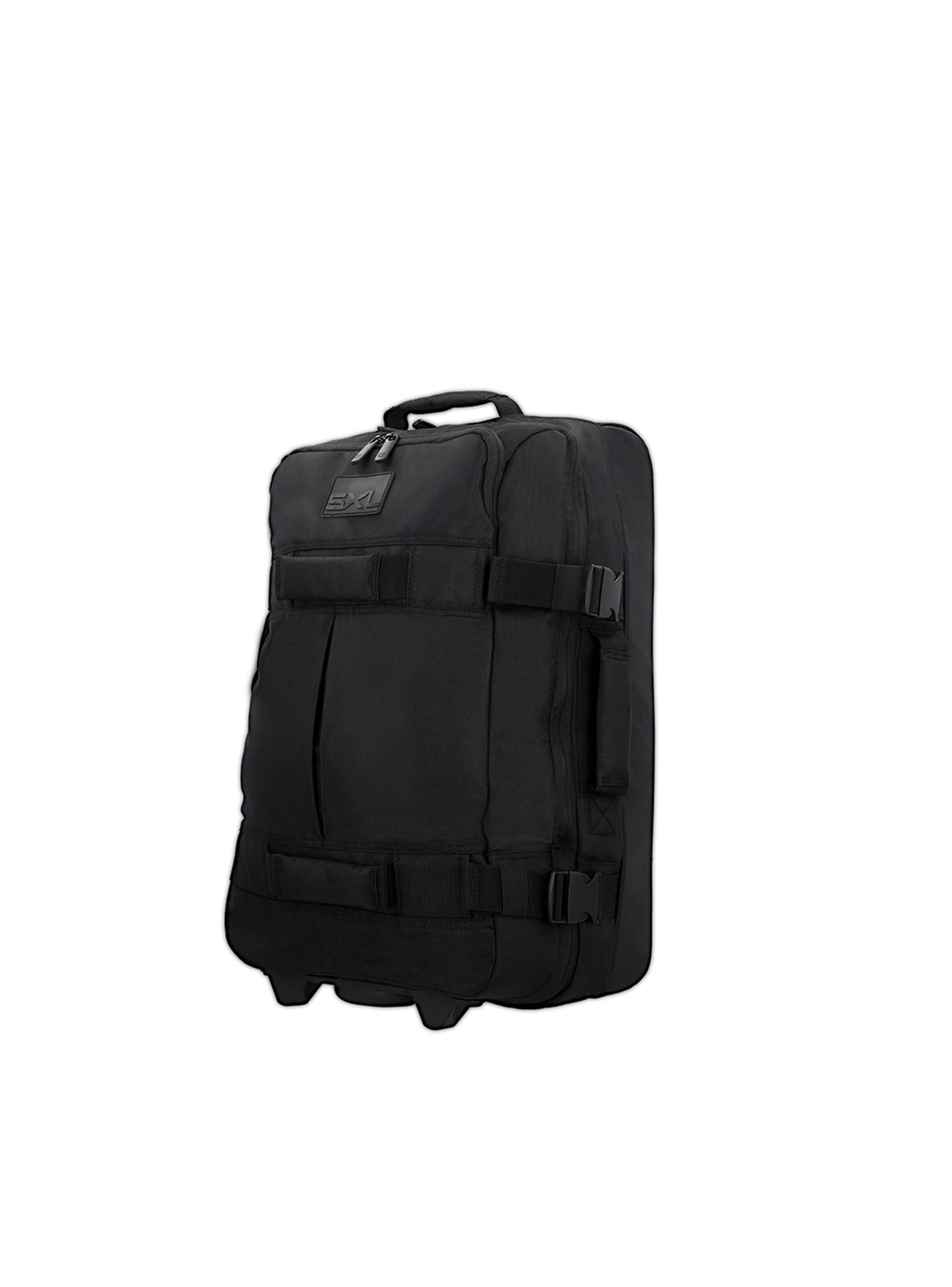 Bolso de Viaje con ruedas Saxoline Freetown S Negro-1