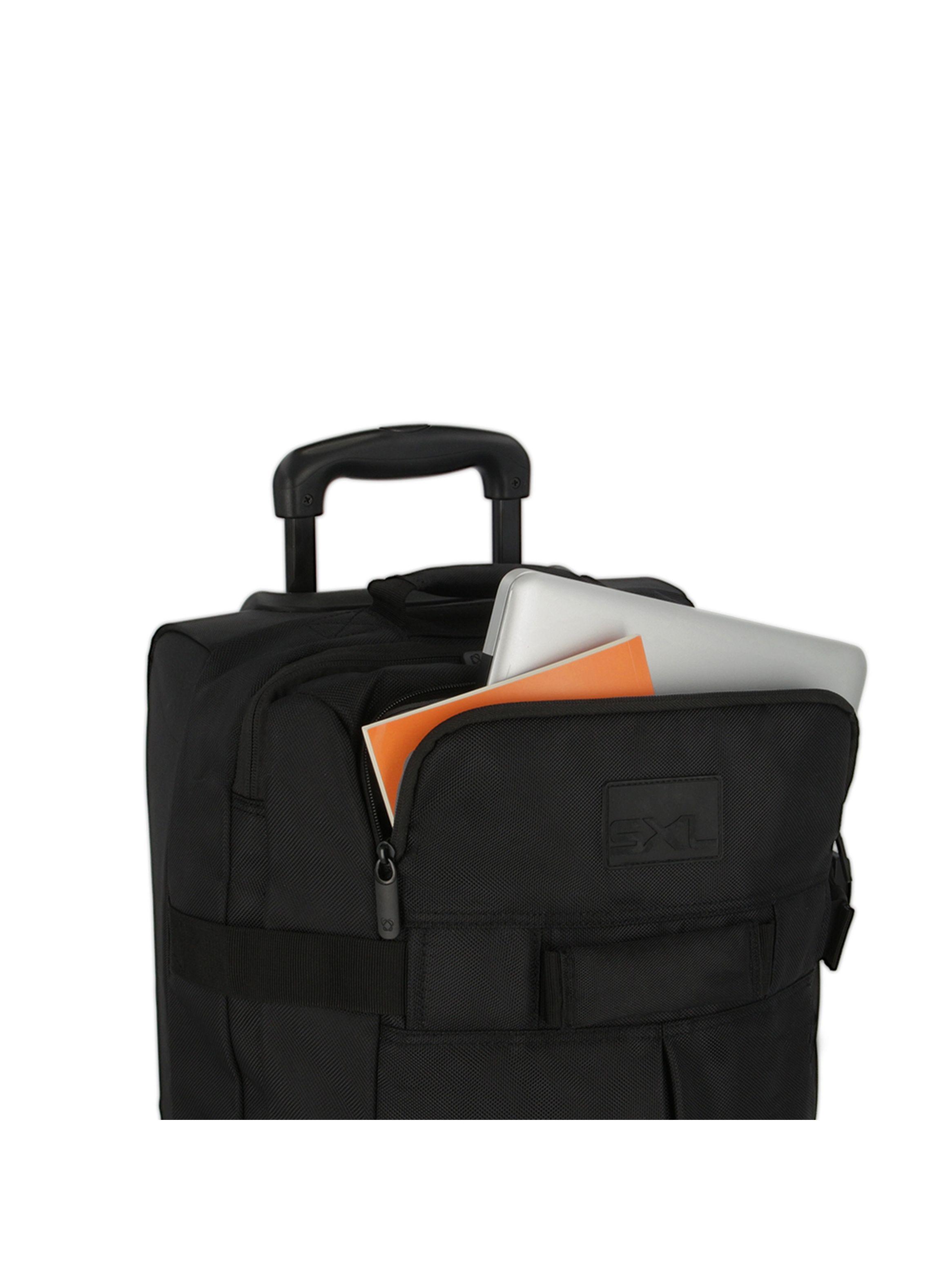 Bolso de Viaje con ruedas Saxoline Freetown S Negro-7