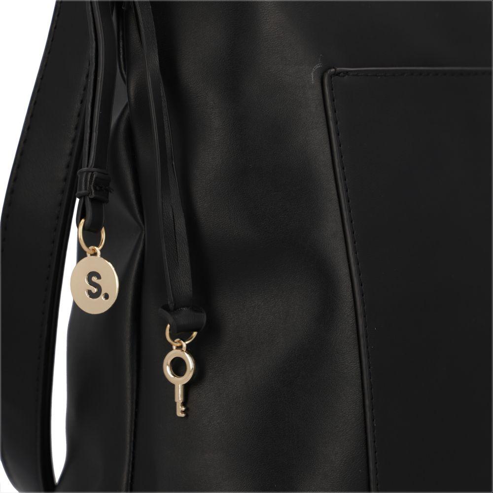 Cartera Seoul Casual Negro Secret L-7