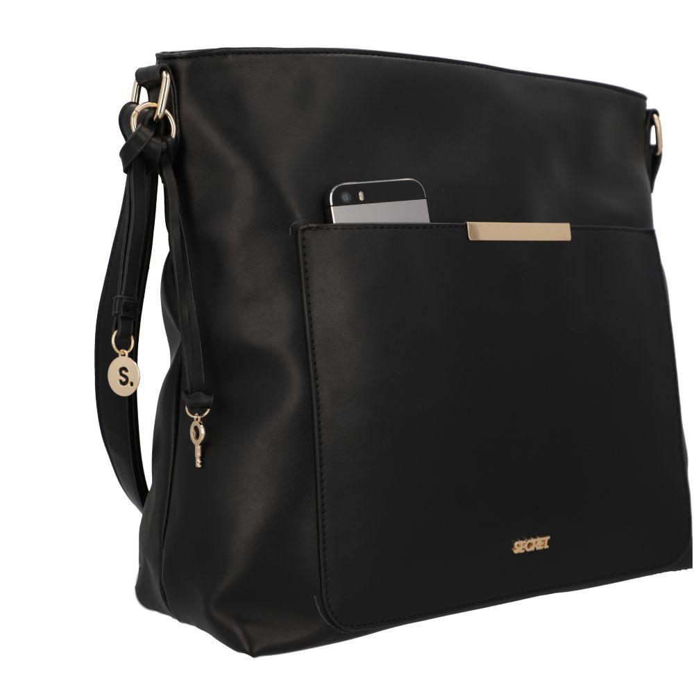 Cartera Seoul Casual Negro Secret L-5