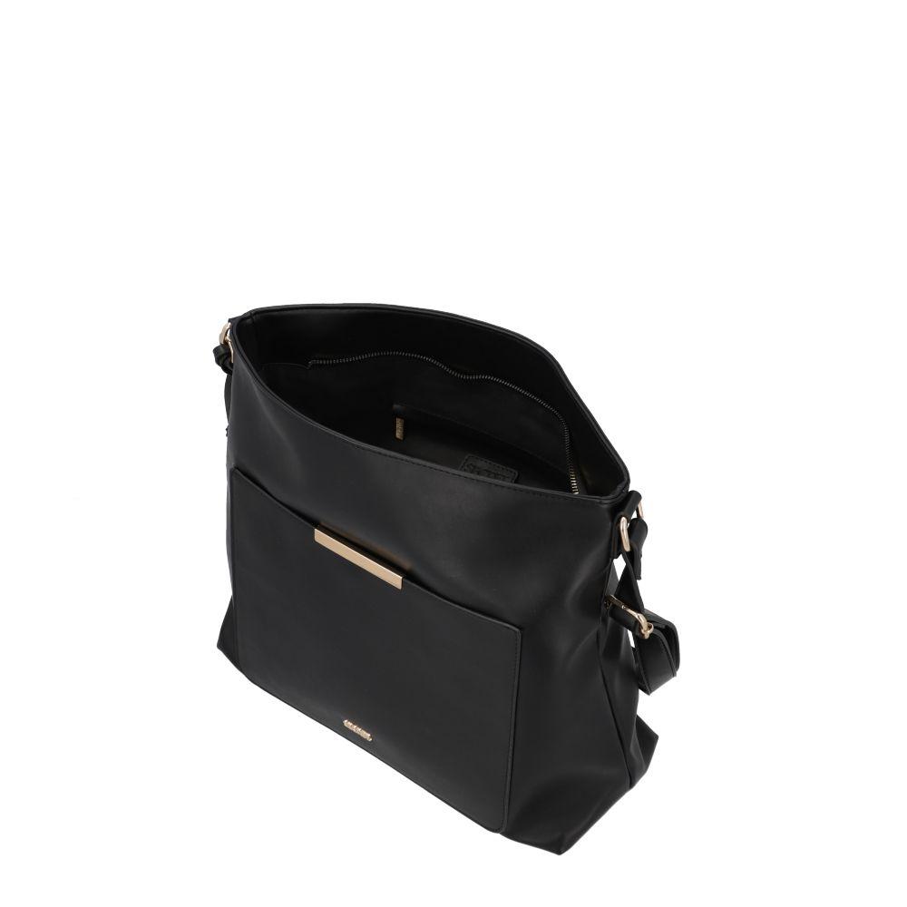 Cartera Seoul Casual Negro Secret L-4
