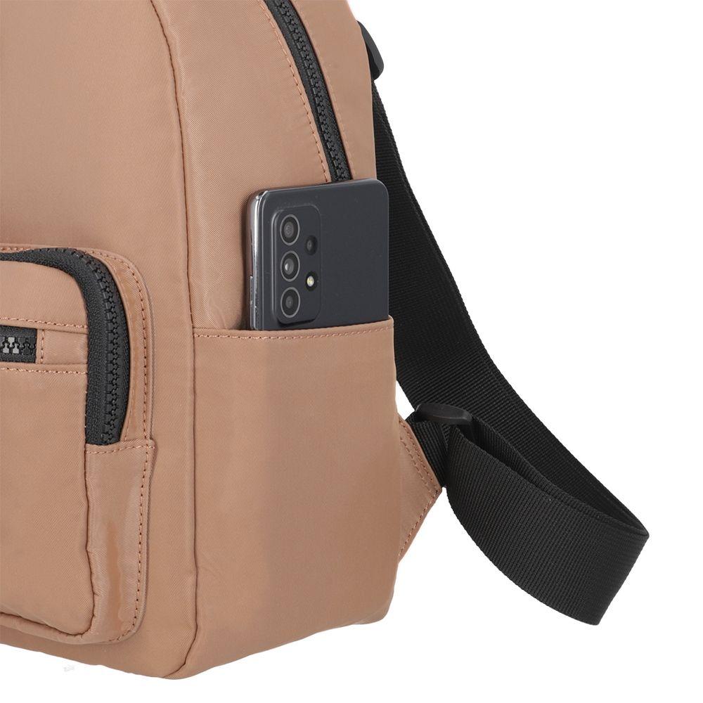 Mochila Mujer Zoe Beige S-6