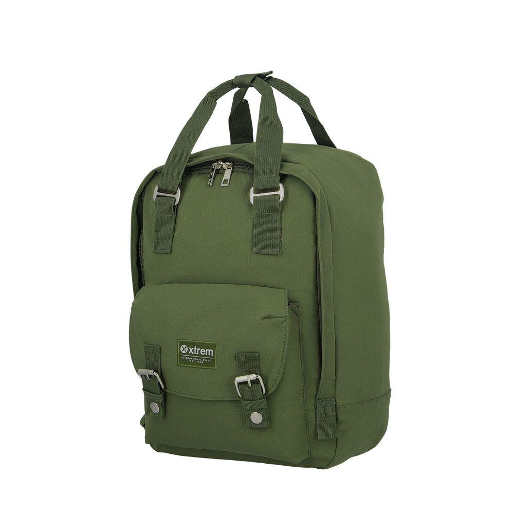 Mochila Notebook Xtrem New Briz Verde 14.1"-1
