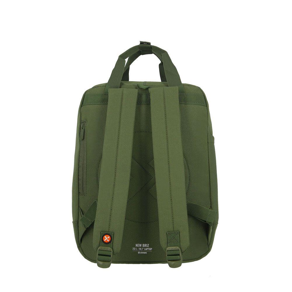 Mochila Notebook Xtrem New Briz Verde 14.1"-3