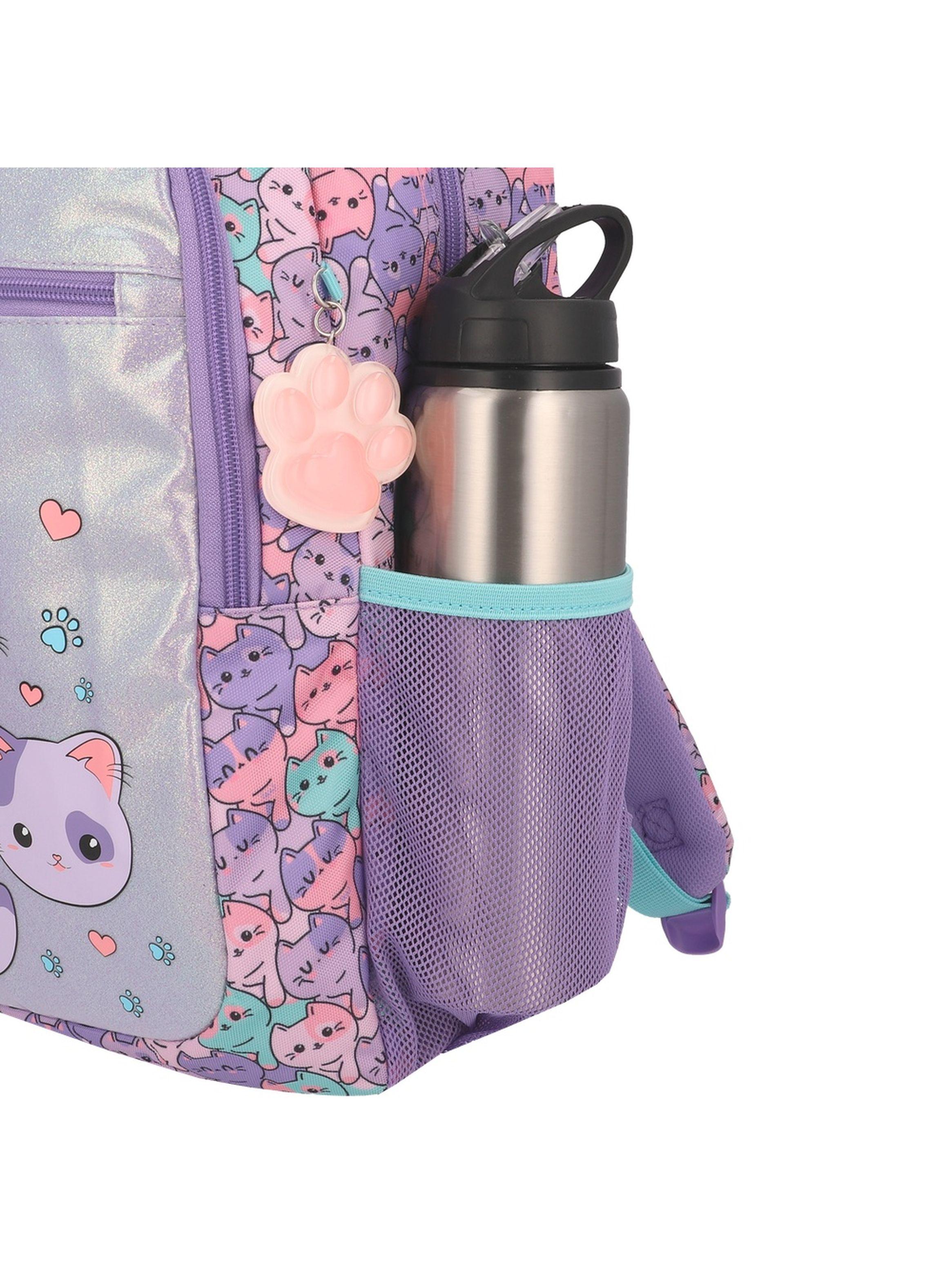 Mochila Xtrem Logan 6XT Gatos Lila-5