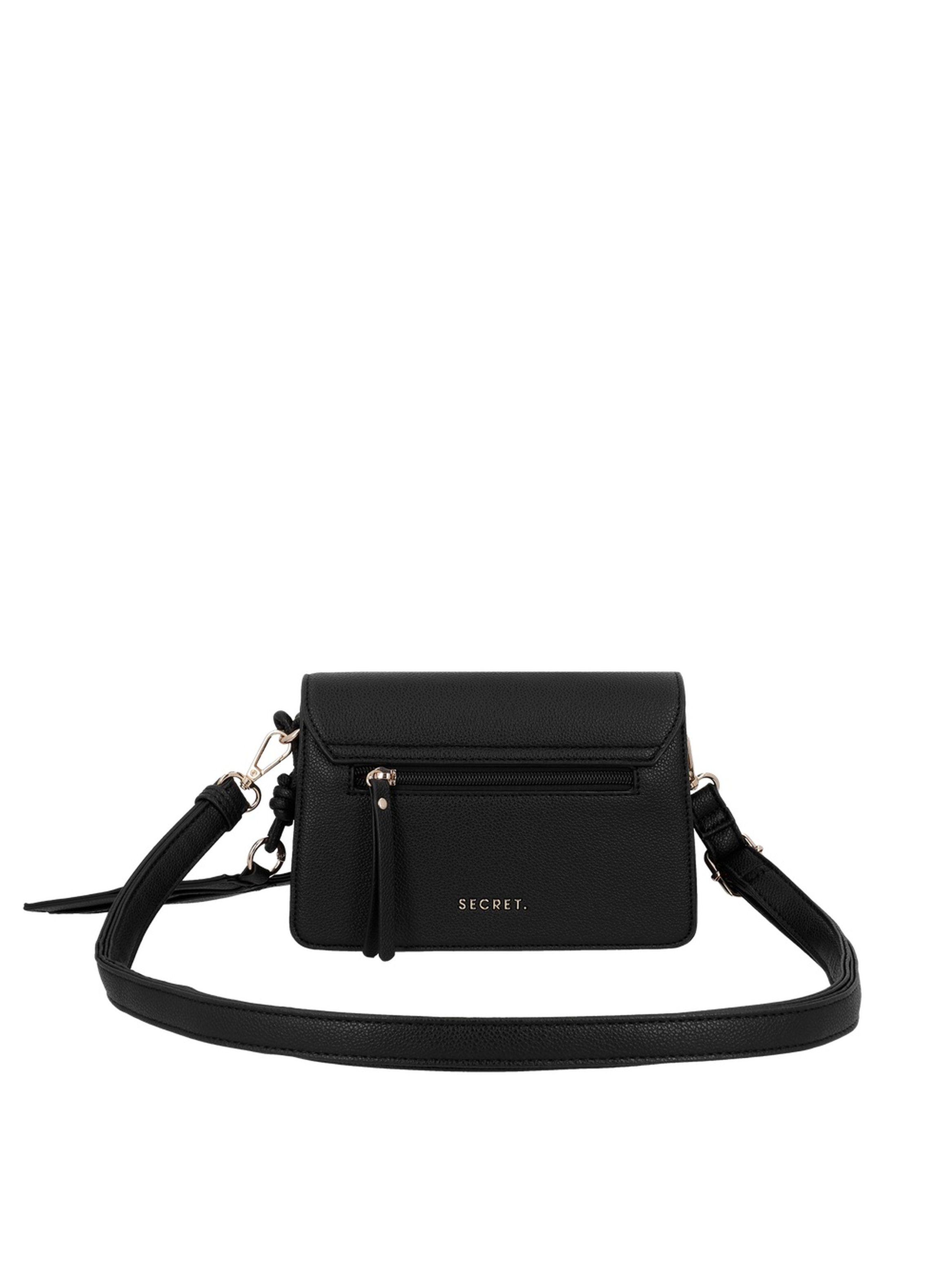Cartera Bandolera Secret Serbia SC7 Pequeña Negro-2