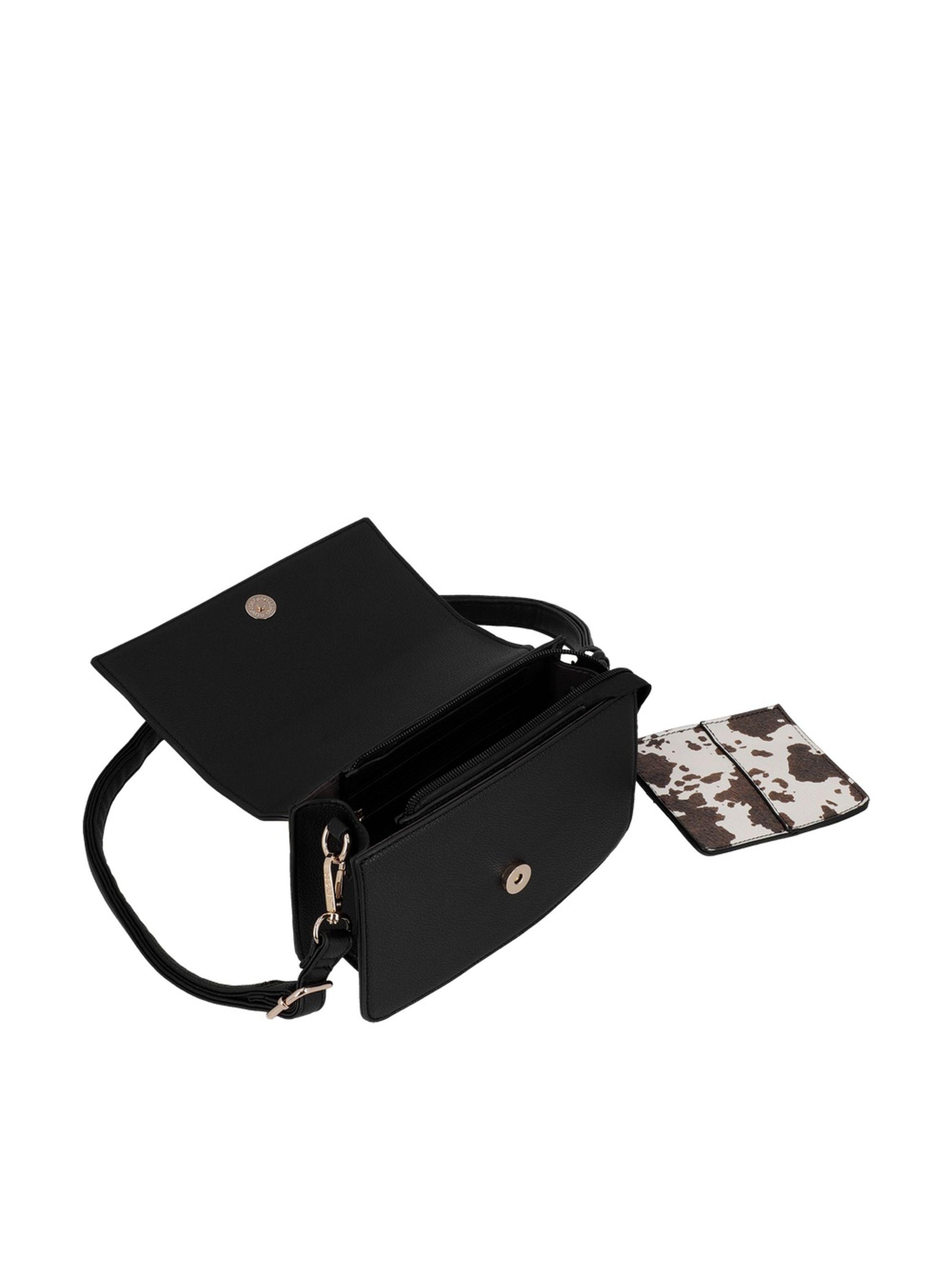 Cartera Bandolera Secret Serbia SC7 Pequeña Negro-3
