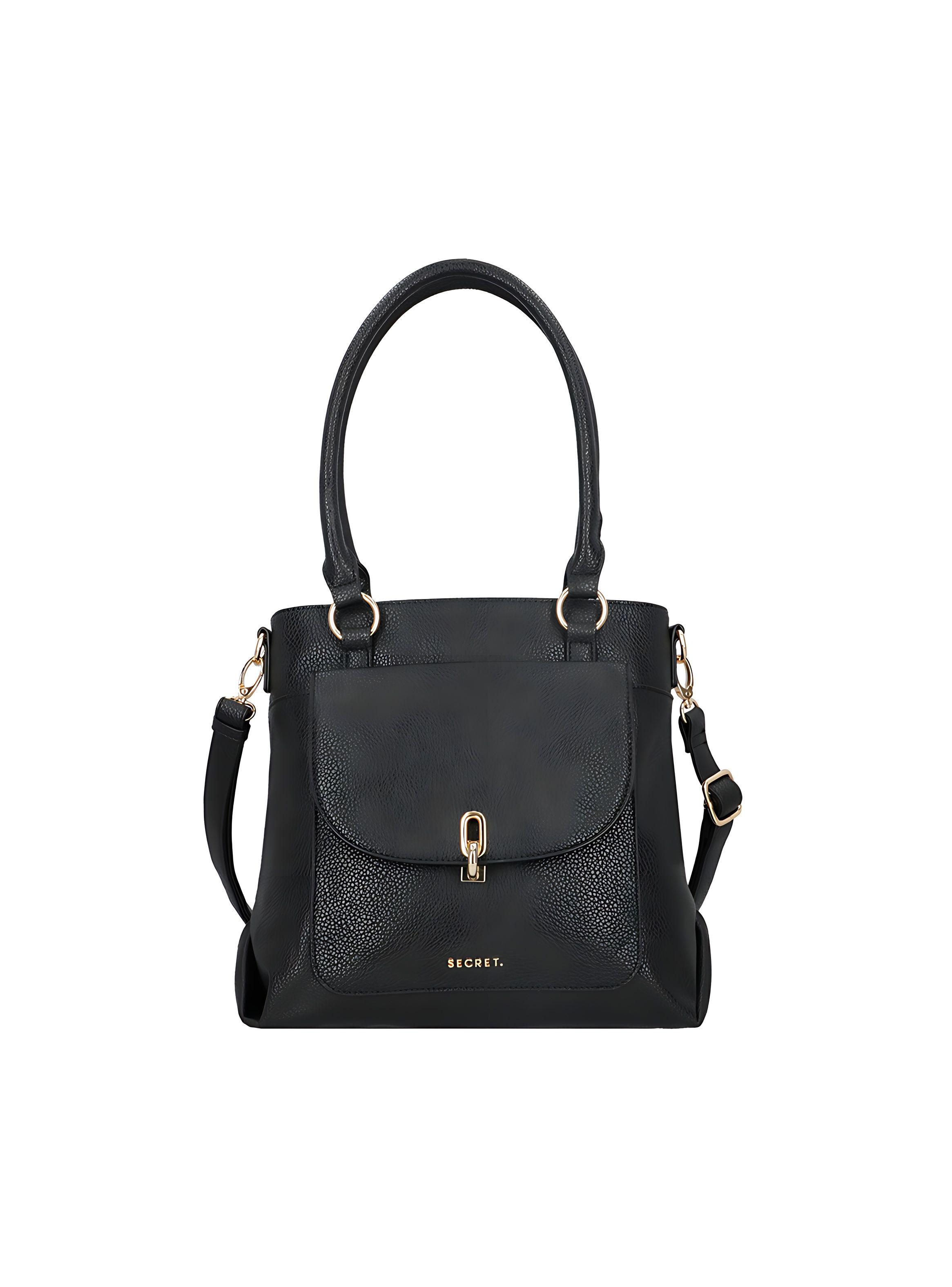 Cartera de hombro Secret Montana FW24 Negro L-0