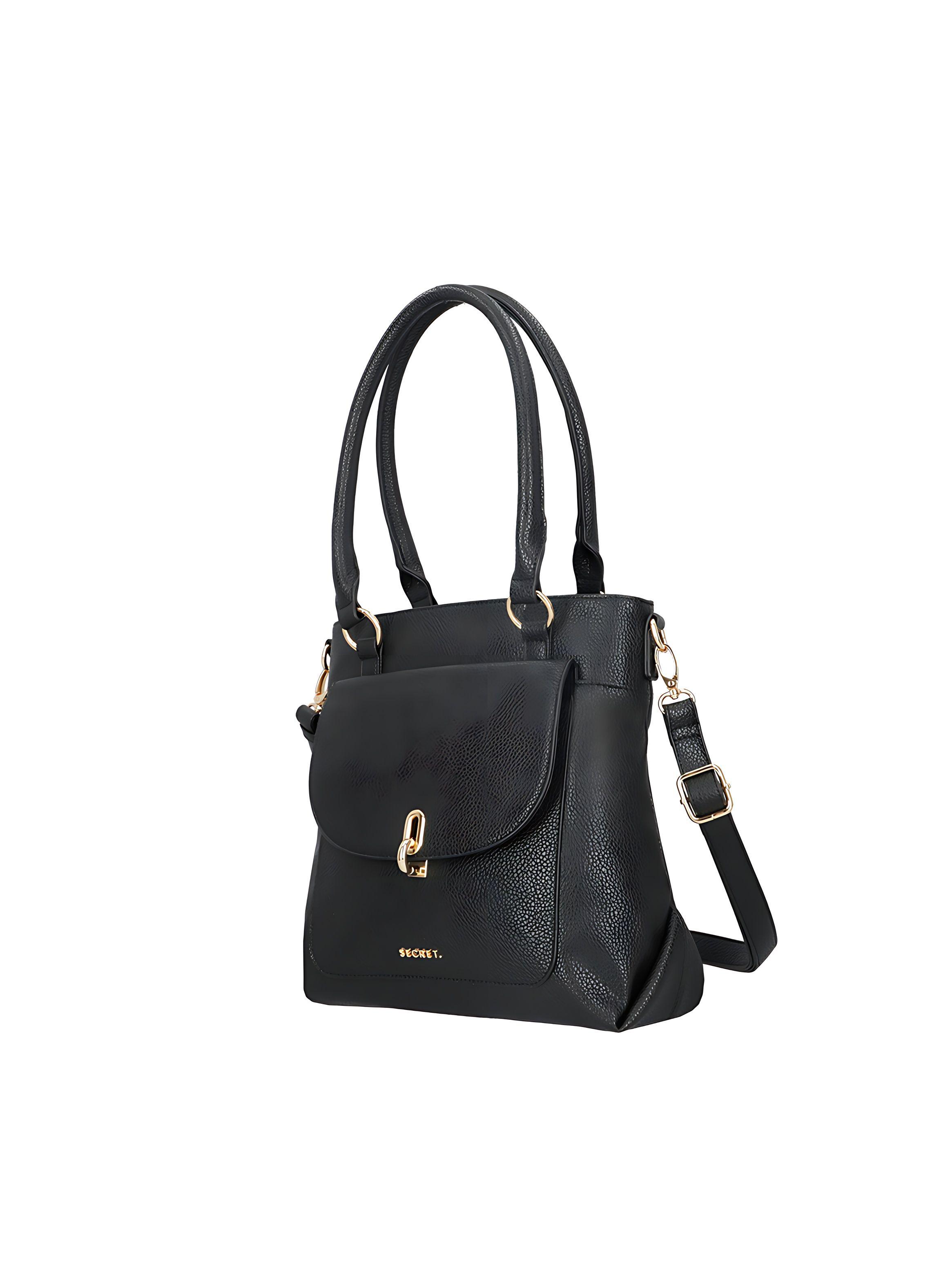 Cartera de hombro Secret Montana FW24 Negro L-1