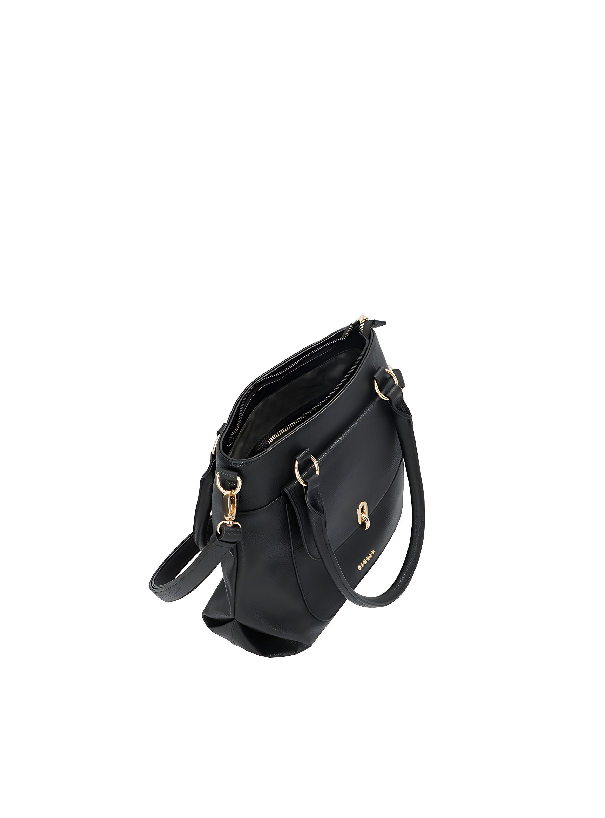 Cartera de hombro Secret Montana FW24 Negro L-3