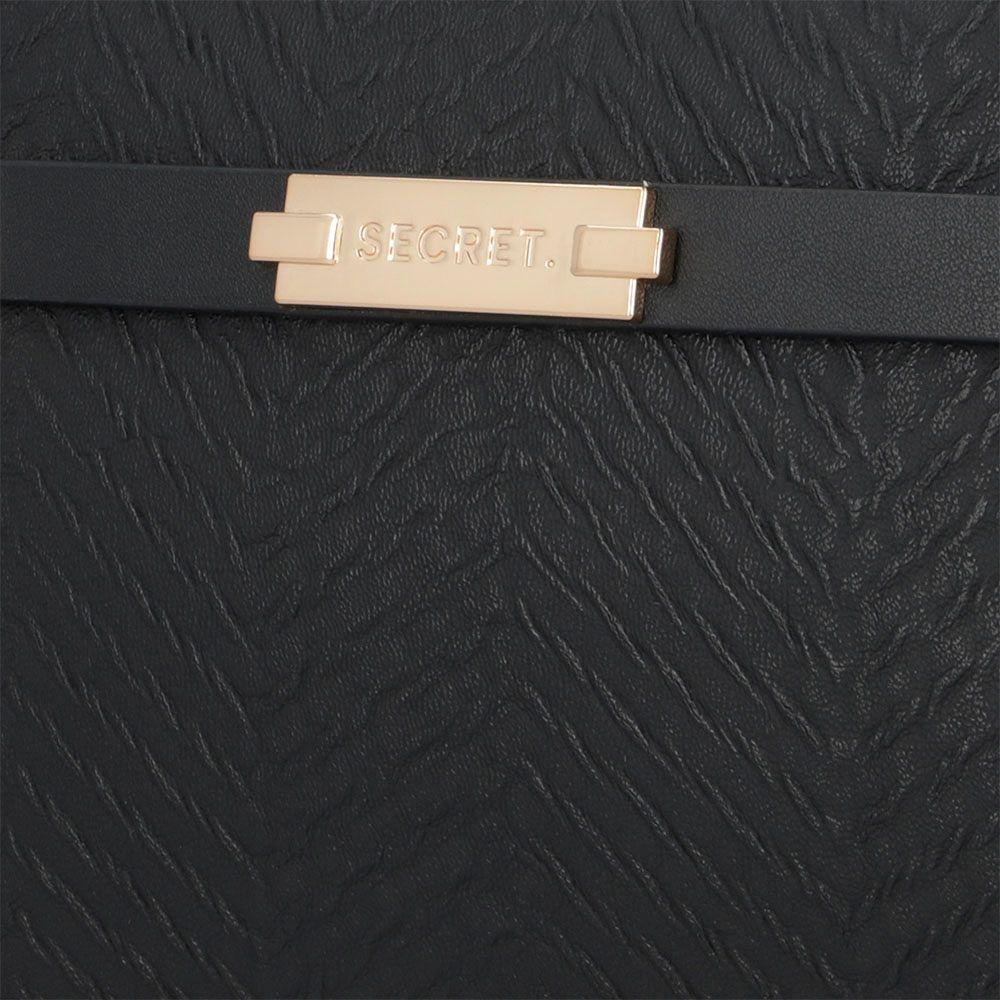 Bandolera Kansas negra S-5
