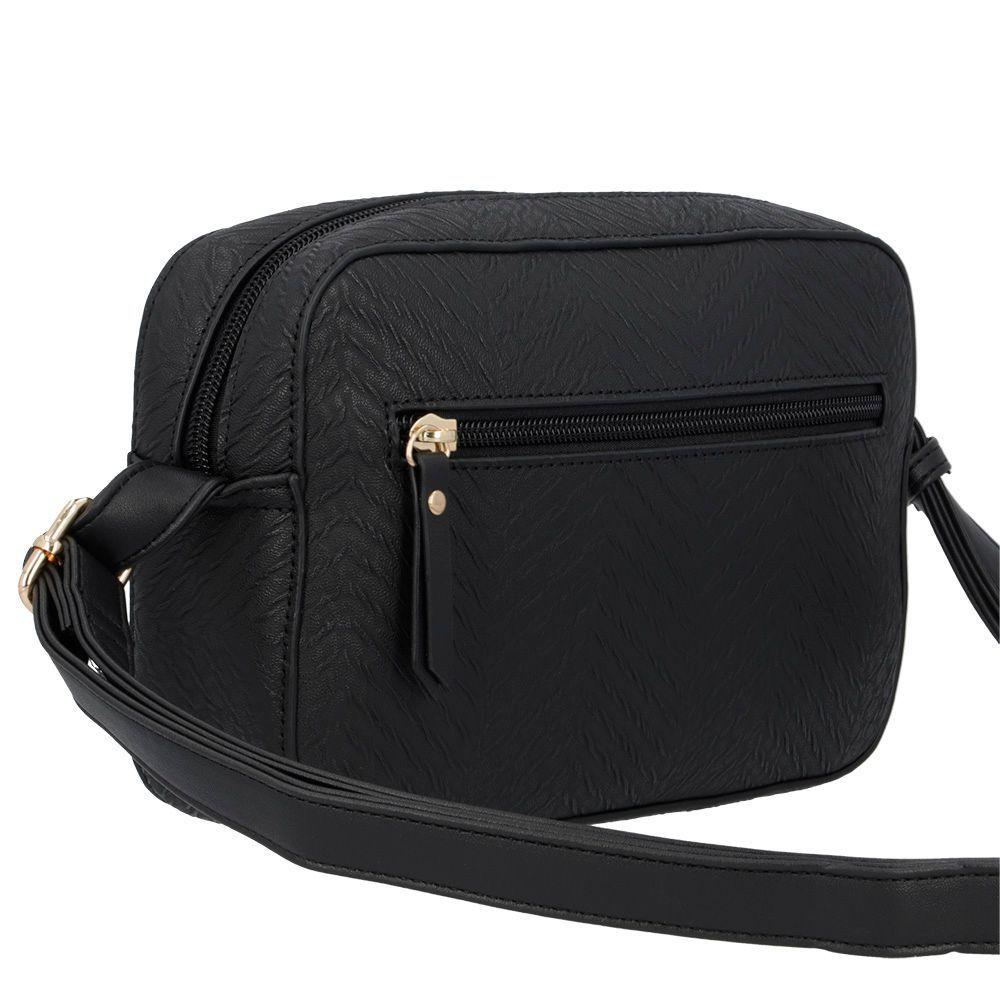 Bandolera Kansas negra S-8