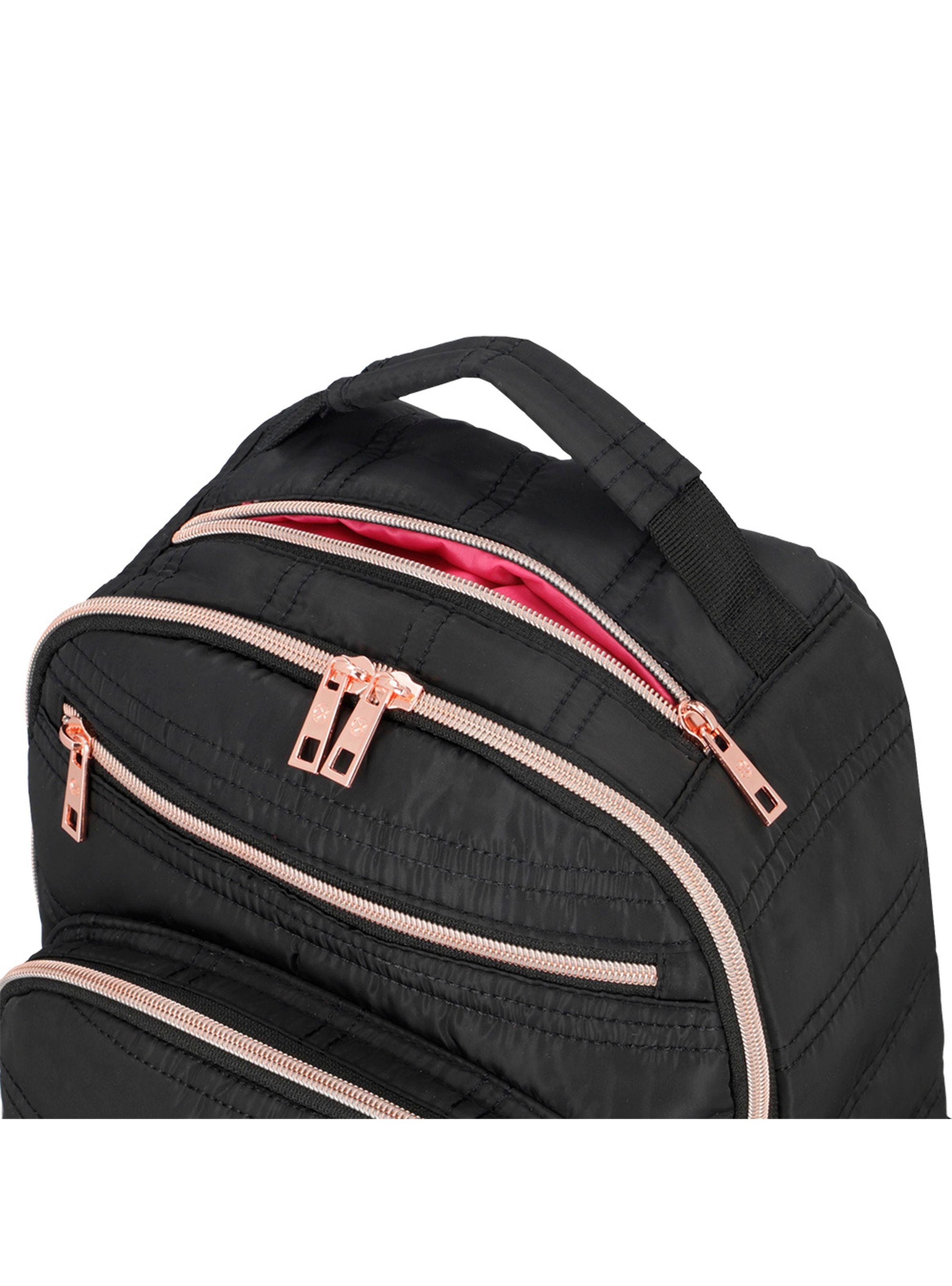 Mochila Notebook Xtrem Vermont 5XT Negro/Rose Gold 15"-7