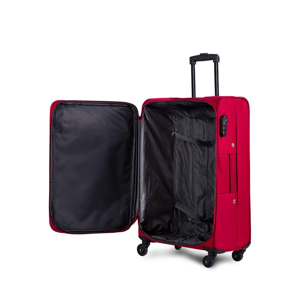 Maleta Mediana American Tourister Frankfurt Roja-3