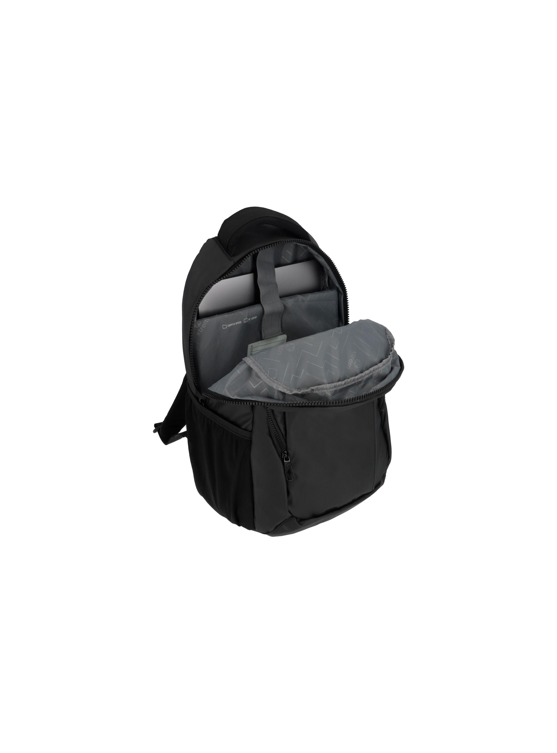 Mochila Notebook Xtrem Atomik 4XT Negro 16"-3