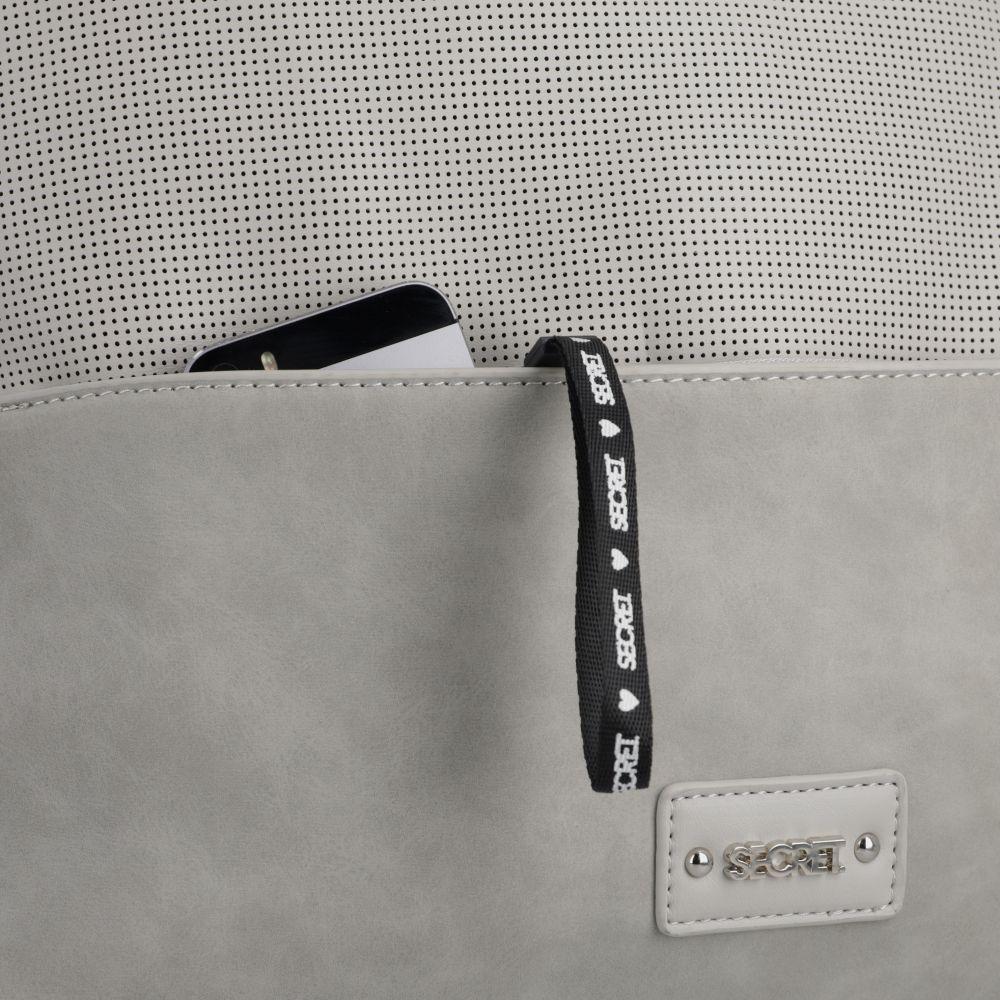 Mochila Cordoba Casual Gris Secret M CV-9