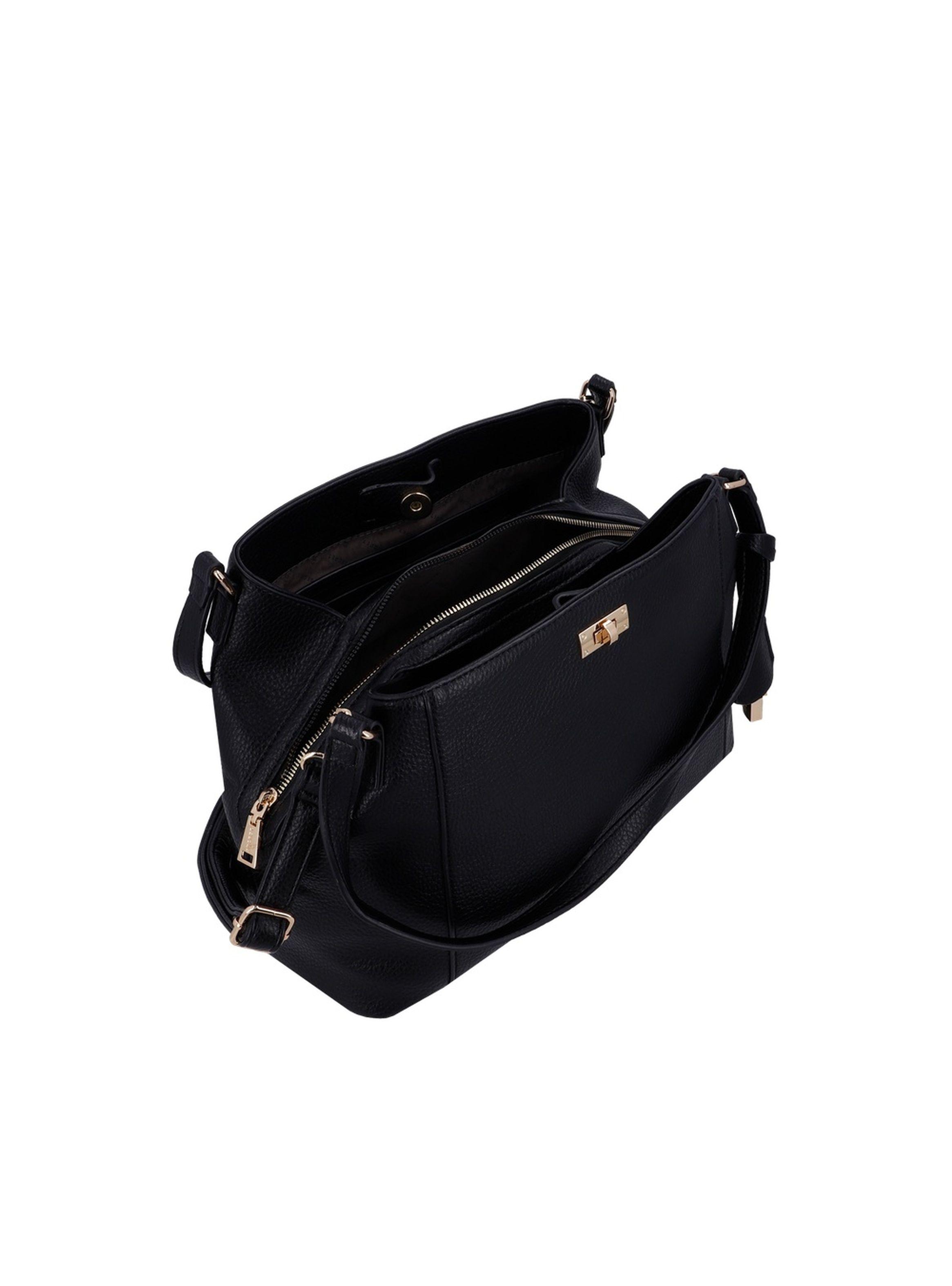 Cartera de hombro Secret Minsk ST6 L Negro-4