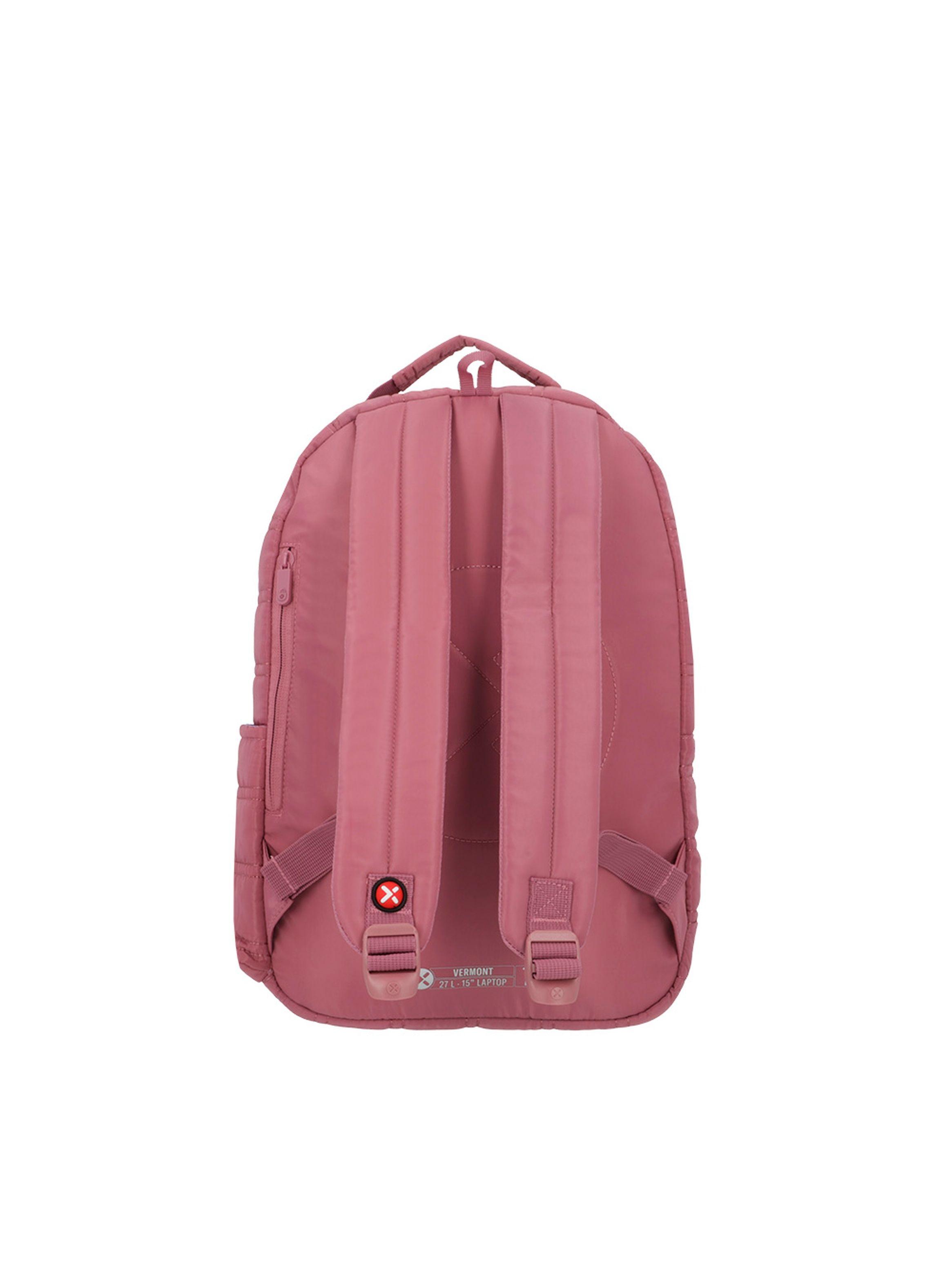 Mochila Notebook Xtrem Vermont 5XT Rosado/Plateado 15"-2