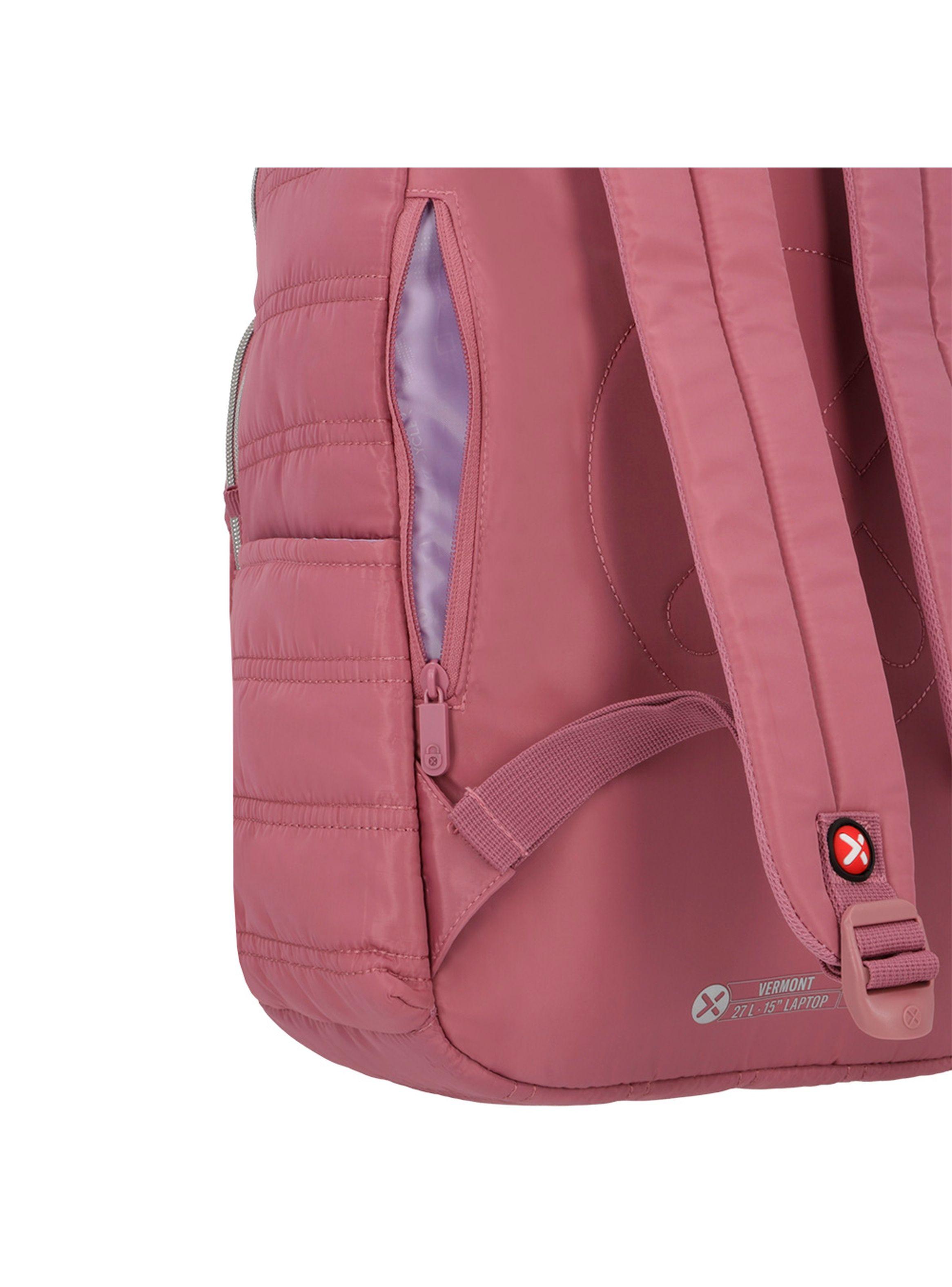 Mochila Notebook Xtrem Vermont 5XT Rosado/Plateado 15"-5