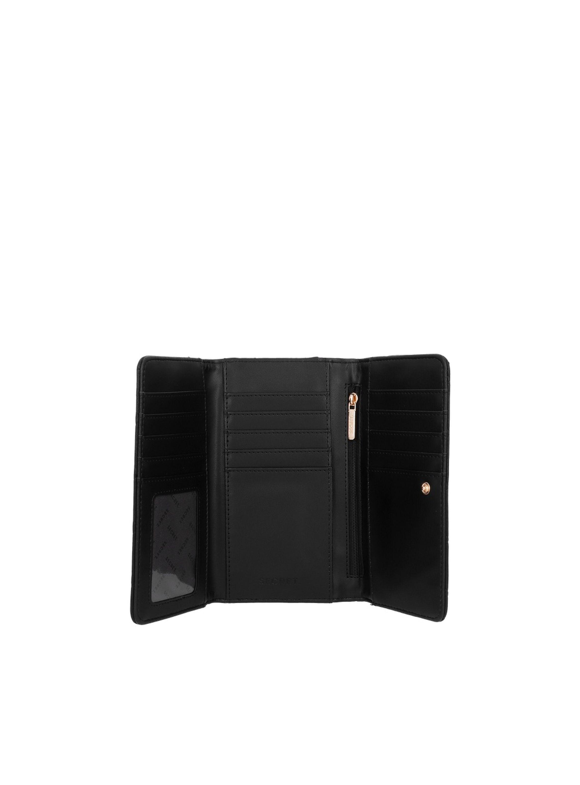 Billetera Secret Catania ST6 L Negro-3