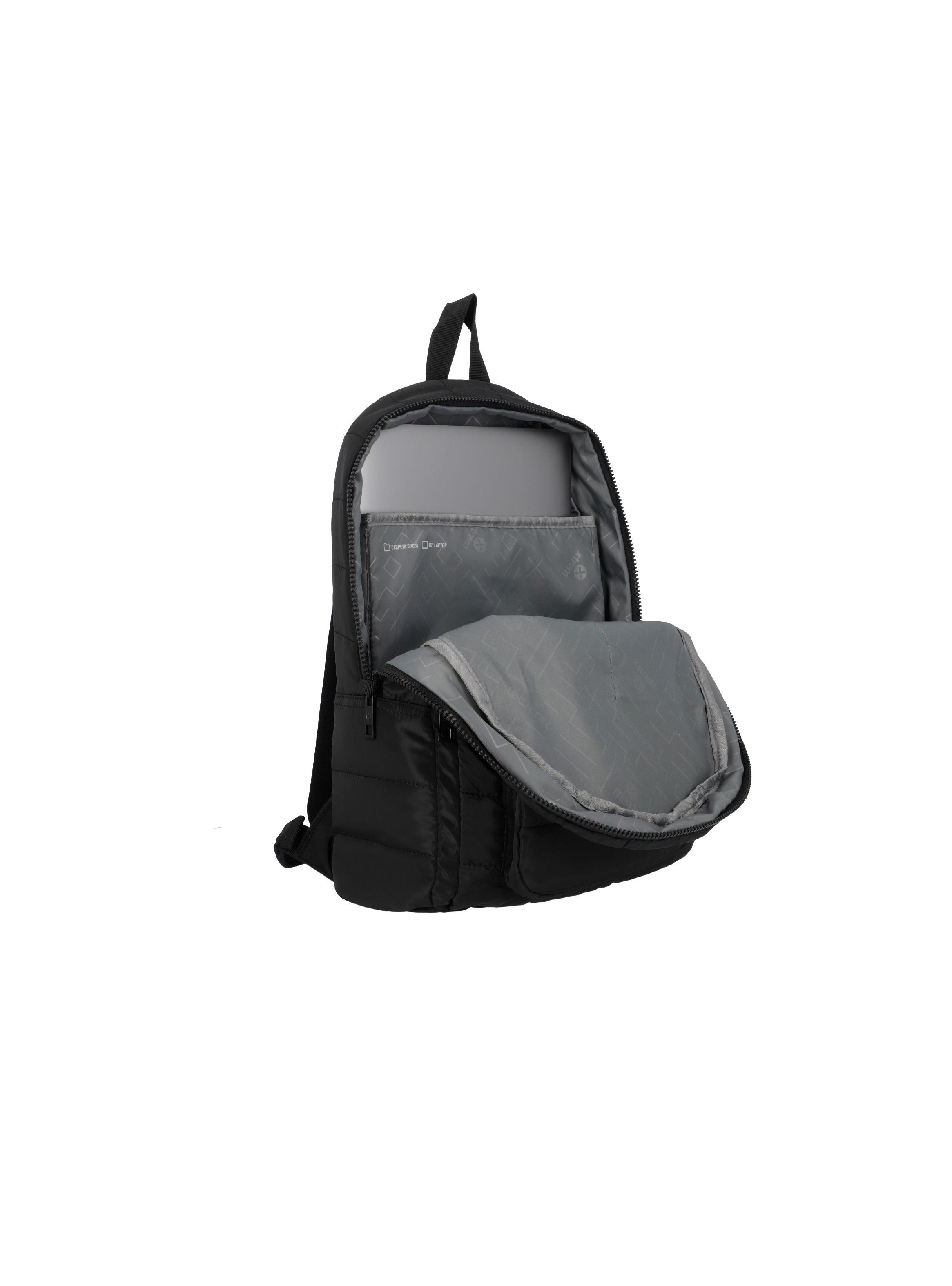 Mochila Notebook Xtrem Hamilton 4XT Negro/Rosado 15"-3