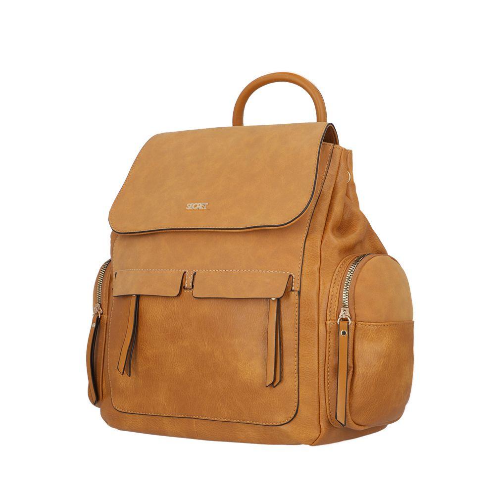 Mochila Mujer Bergen Mostaza Secret-1