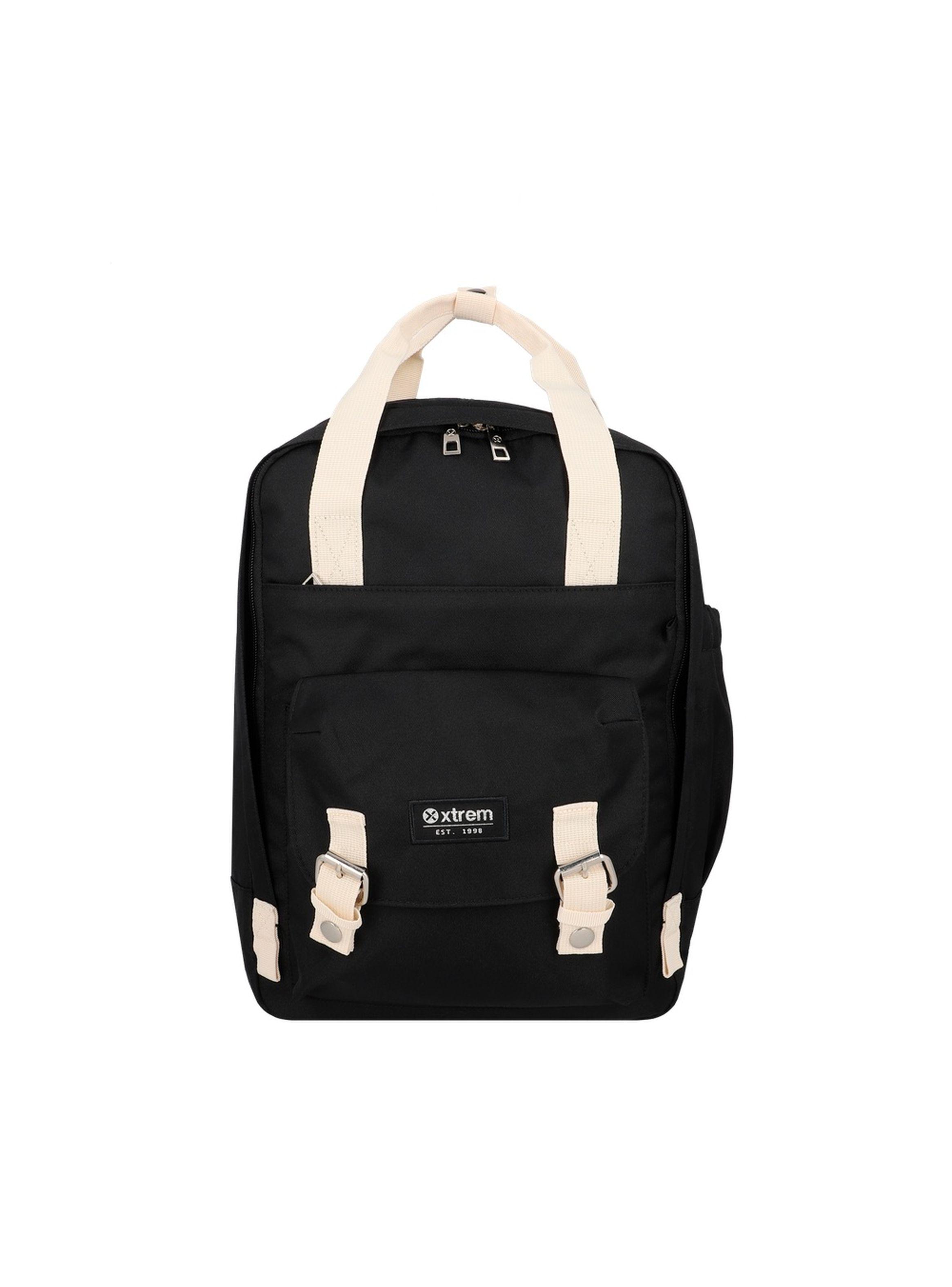 Mochila Notebook Xtrem Monroe 6XT Negro/Beige 15"-0