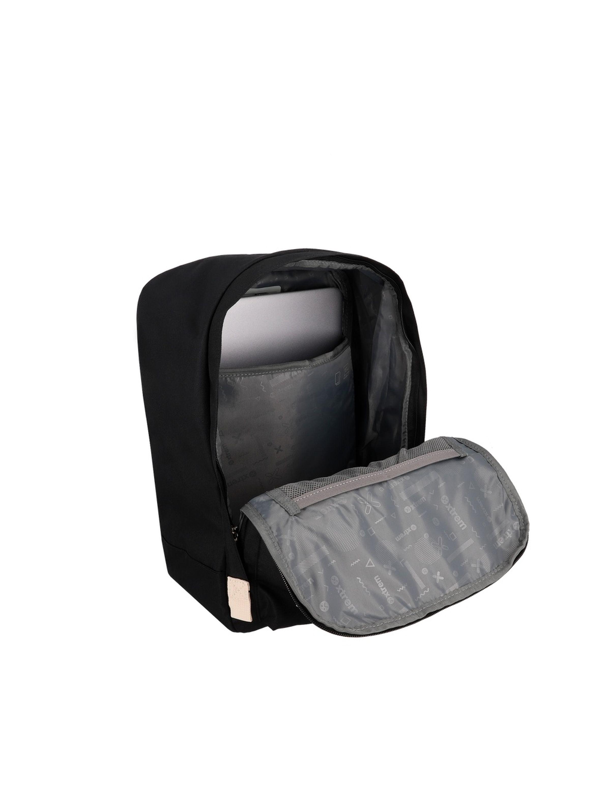 Mochila Notebook Xtrem Monroe 6XT Negro/Beige 15"-3