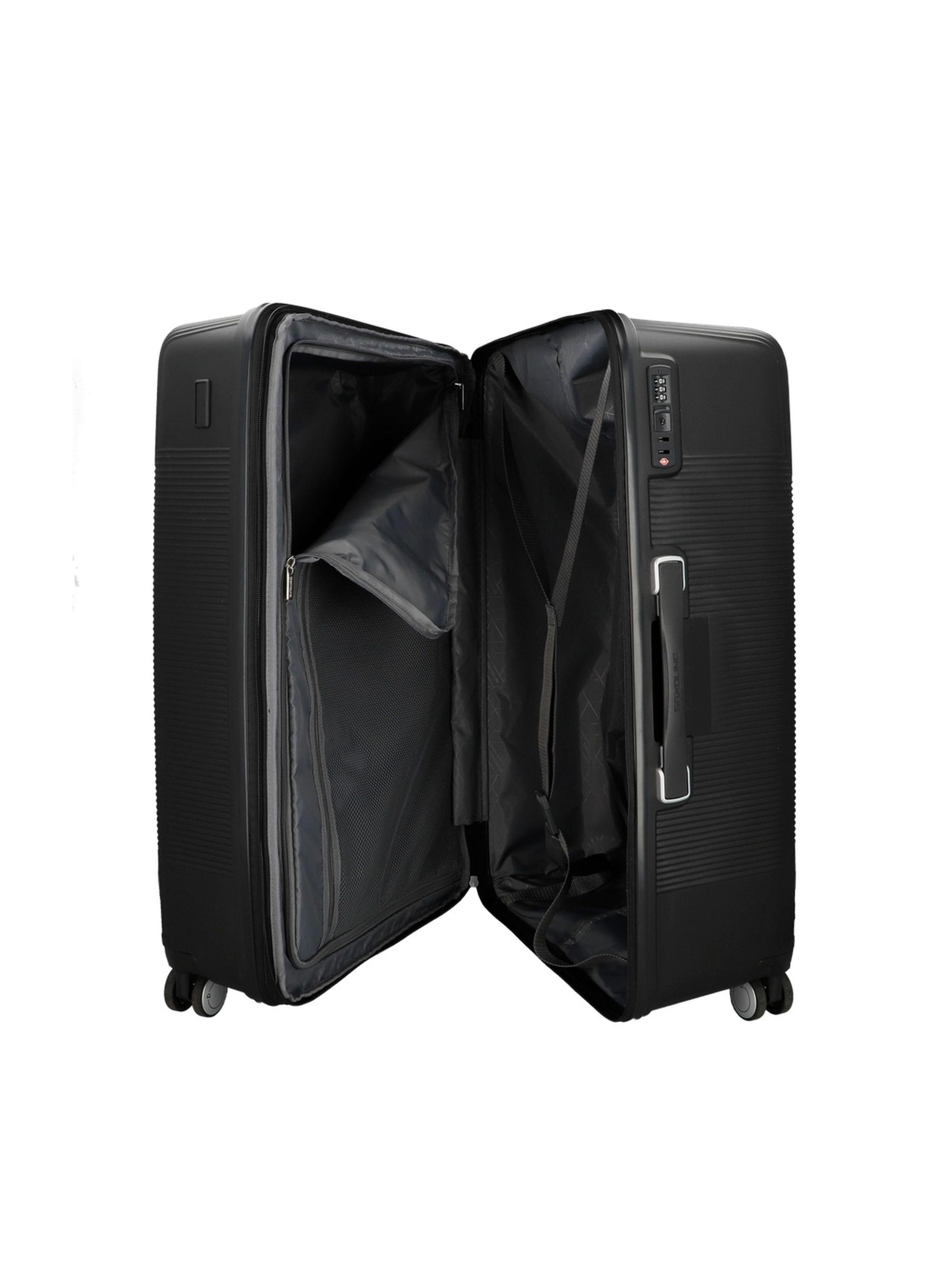 Maleta Grande Saxoline Trunk Negro-3
