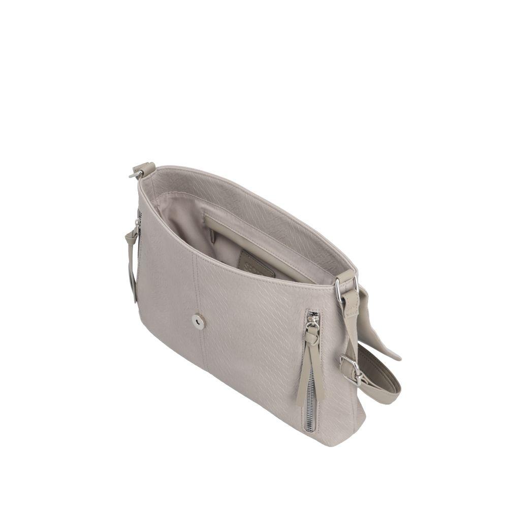 Cartera Positano Casual Gris Secret M-6