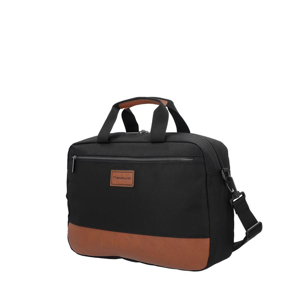 Maletín Notebook Saxoline Midtown Negro 15"-1