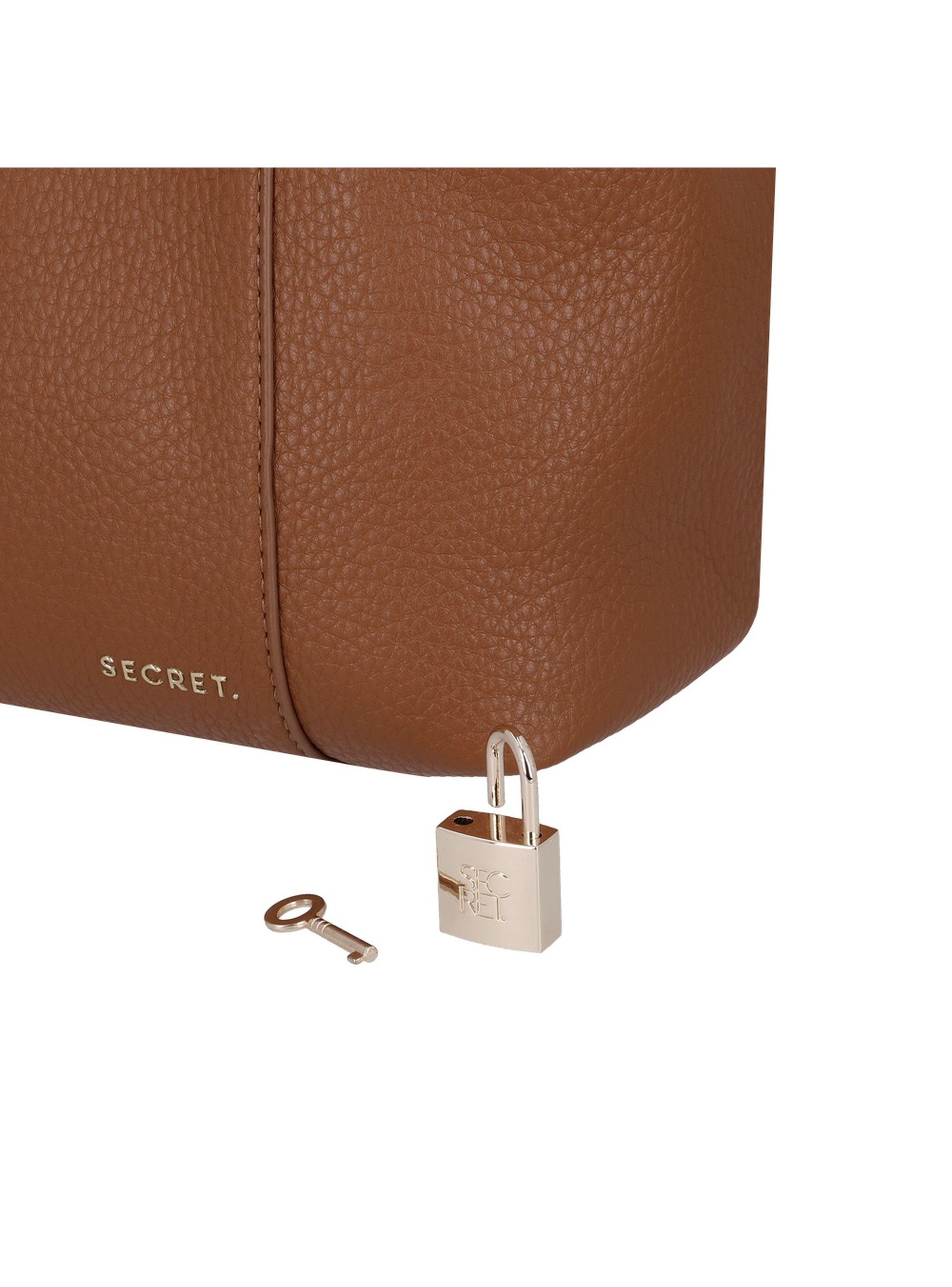 Cartera de hombro Secret Minsk ST6 L Café-5