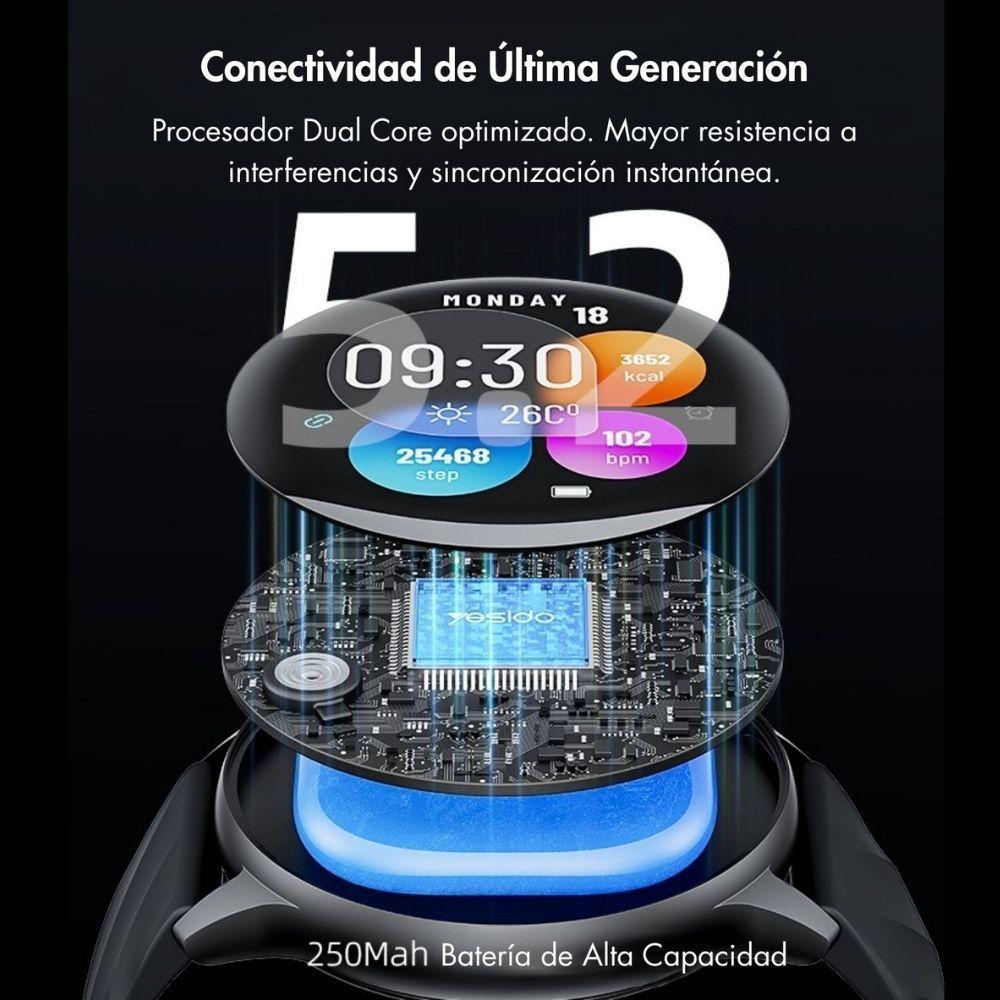 Smartwatch Reloj Inteligente Io29 Llamadas Bluetooth Monitor de Salud-4