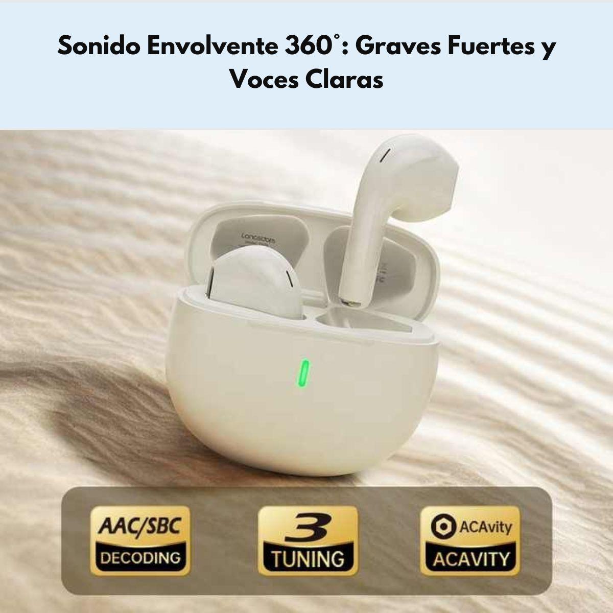 Audífonos Gaming ENC IPX Baja Latencia Langsdom TN31-3