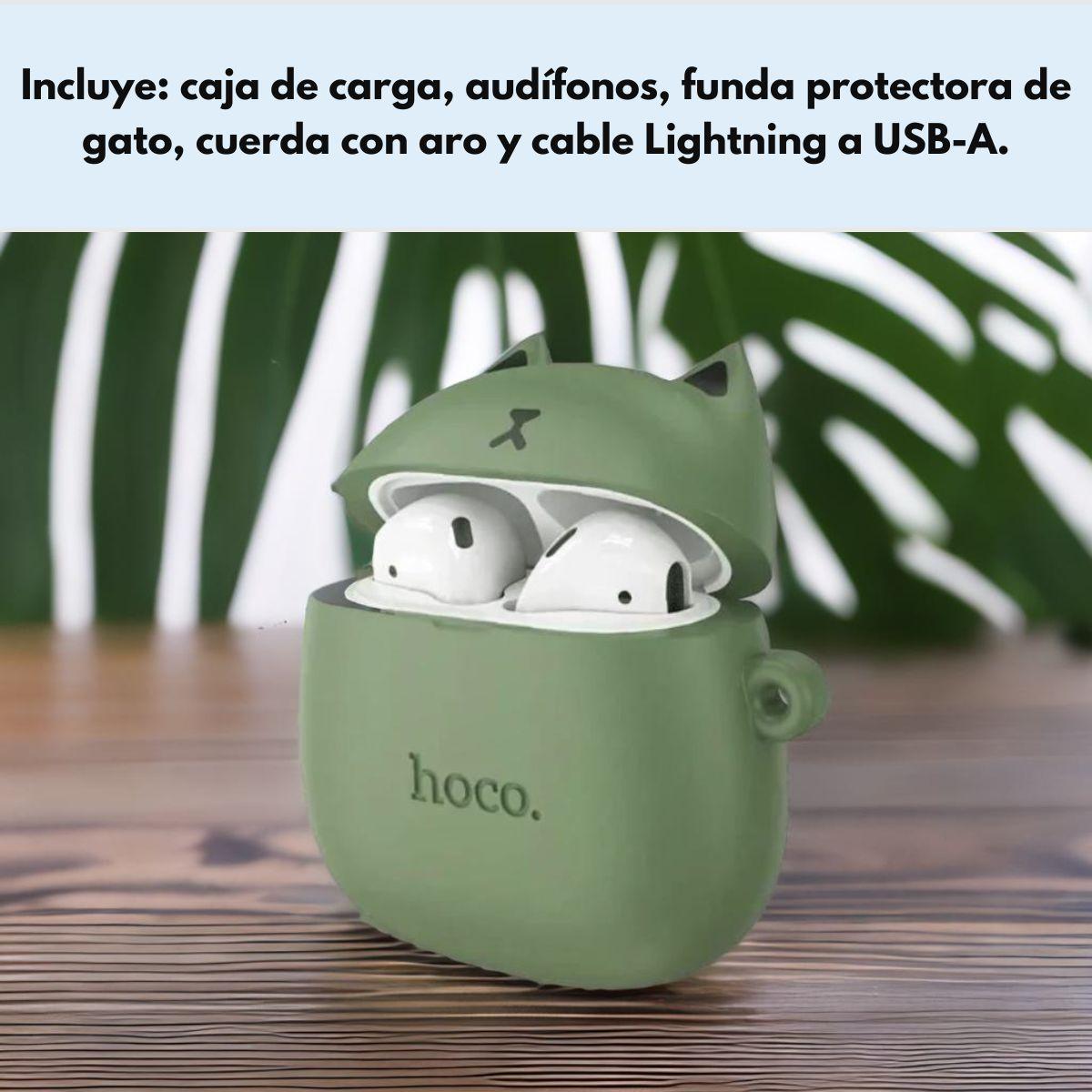 Audífonos Hoco EW45 In Ear TWS Bluetooth Forest Cat-4