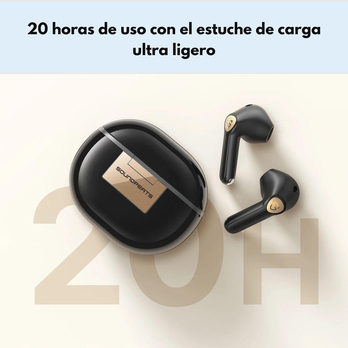 Audífonos Bluetooth HiFi con LDAC SoundPEATS Air3 Deluxe HS-3