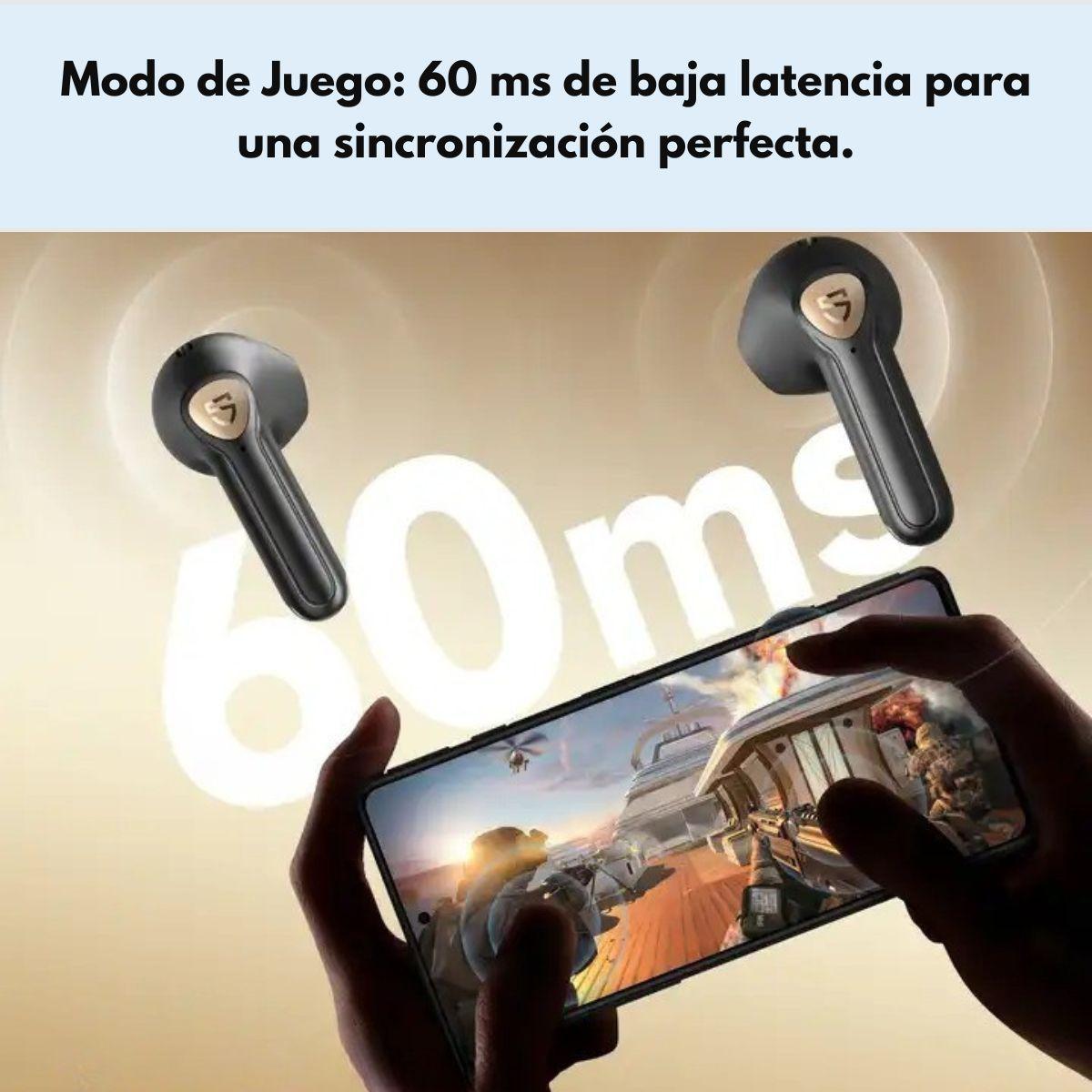 Audífonos Bluetooth HiFi con LDAC SoundPEATS Air3 Deluxe HS-4