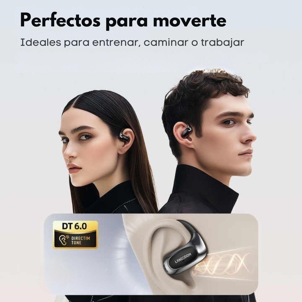 Auriculares Deportivos Inalámbricos IPX 5 ENC Langsdom TE10-5