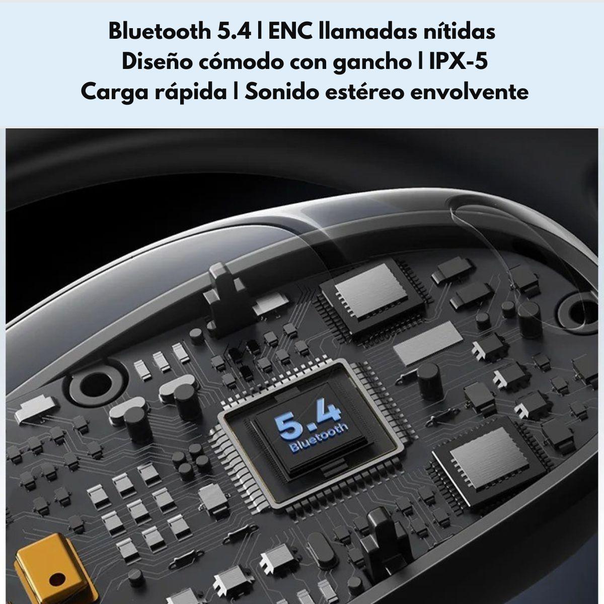 Auriculares Deportivos Inalámbricos IPX 5 ENC Langsdom TE10-6