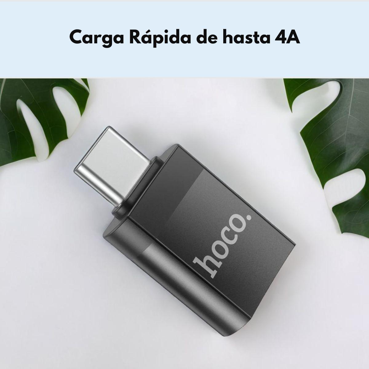 Adaptador Usb A Tipo C Usb 3.0 Hembra A Macho Hoco Ua17 Otg-4