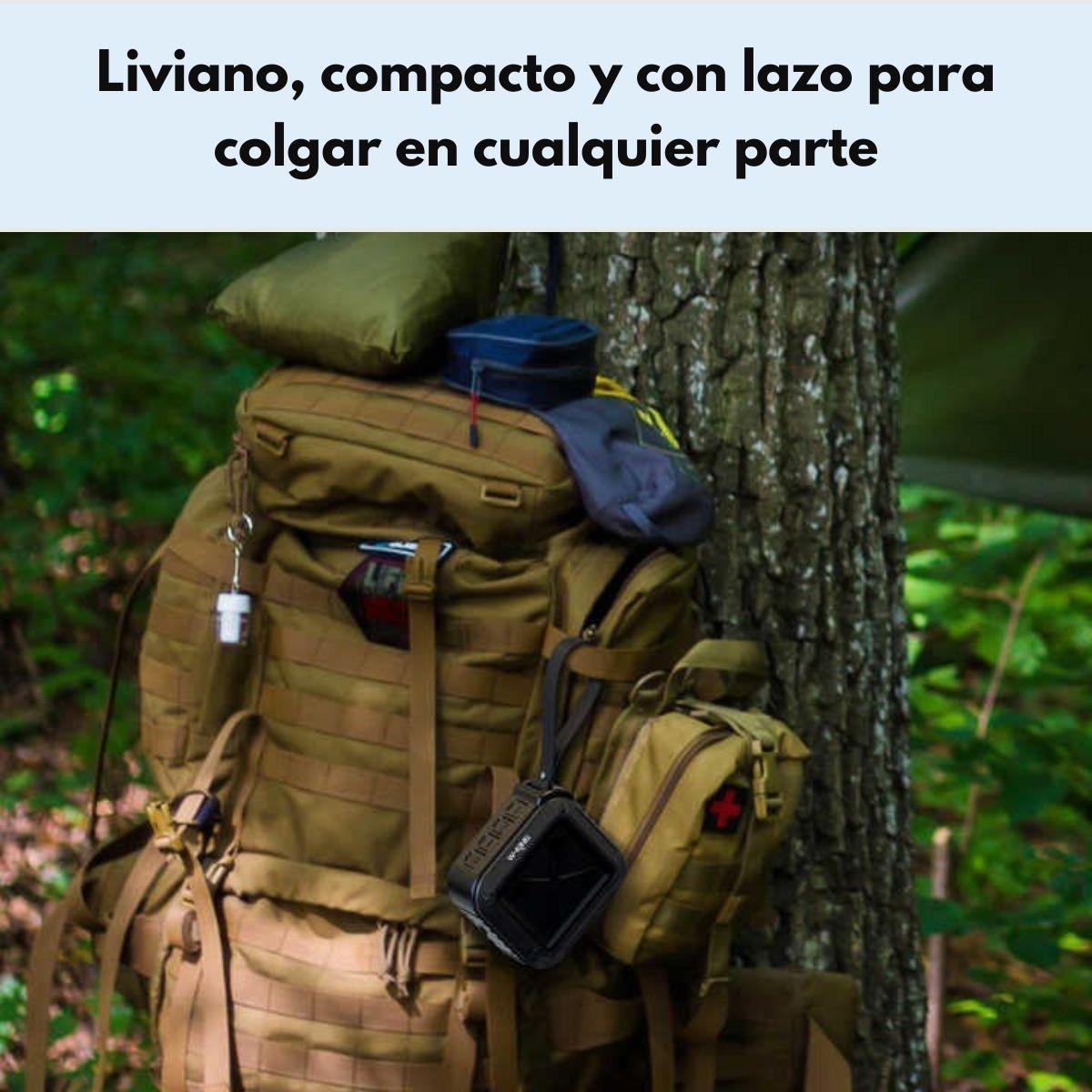 Parlante Bluetooth Outdoor IPX6 NFC FM 10 Horas W-KING S7 -3