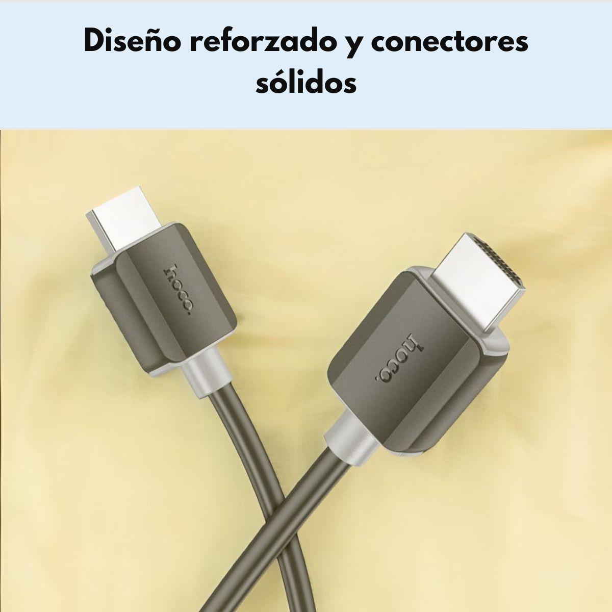 Cable Hoco HDMI US08 4K HD 2M Negro-3