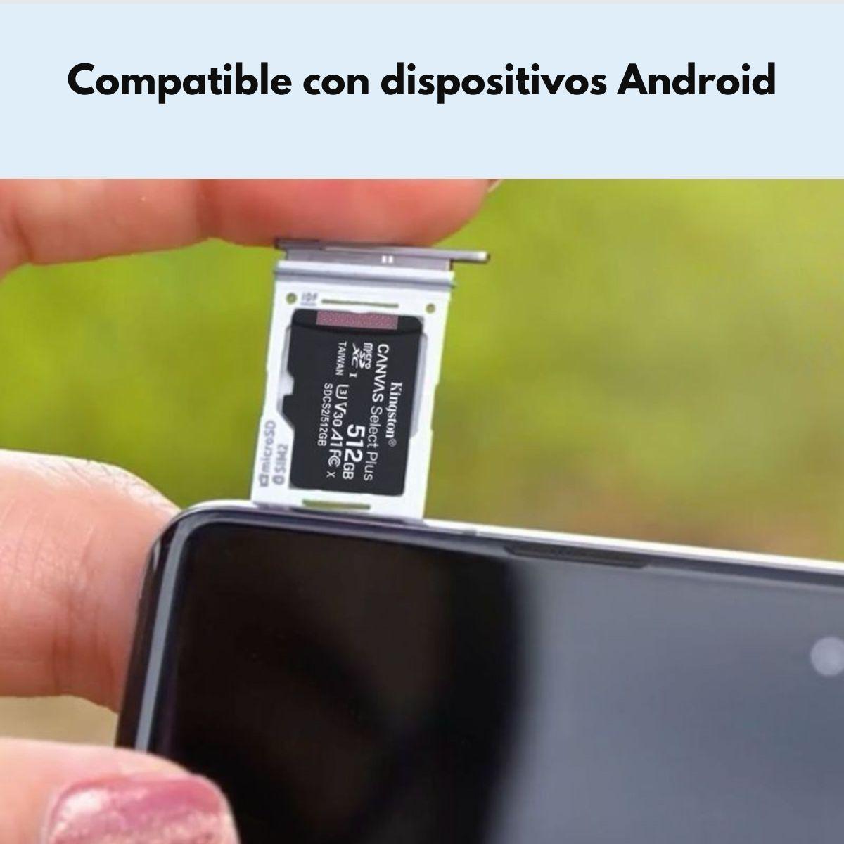 Tarjeta De Memoria Kingston Sdcs2/64gb Con Adaptador Sd 64gb-2