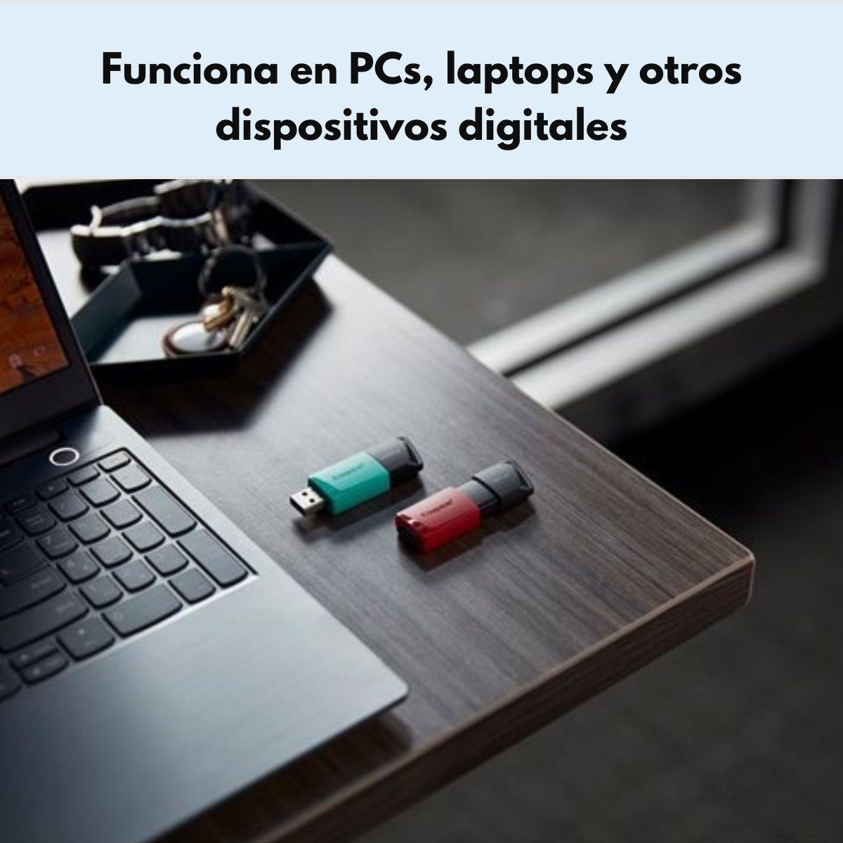 Pendrive Kingston Usb 3.2 128gb Exodia M Color Rojo-4