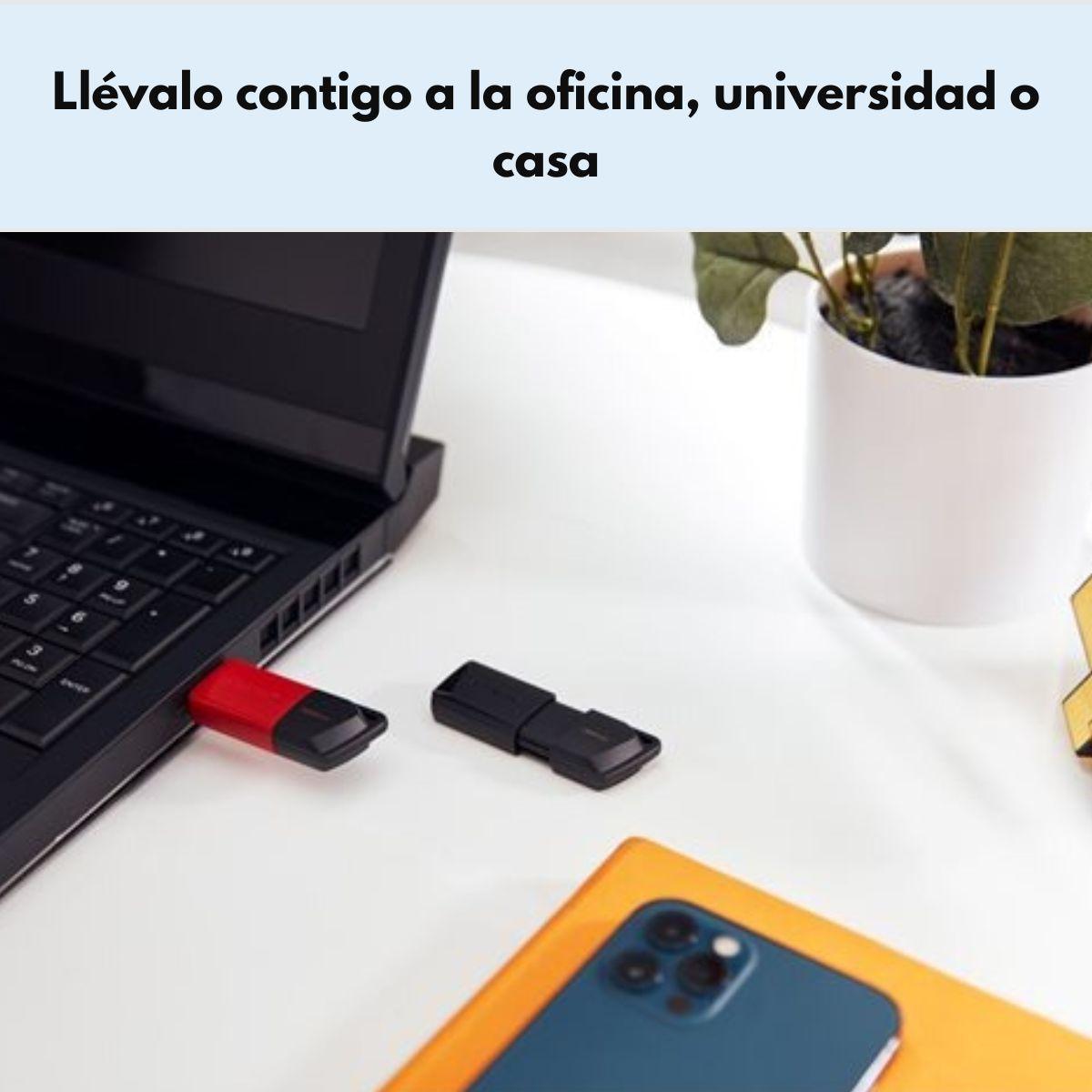 Pendrive Kingston Usb 3.2 128gb Exodia M Color Rojo-5