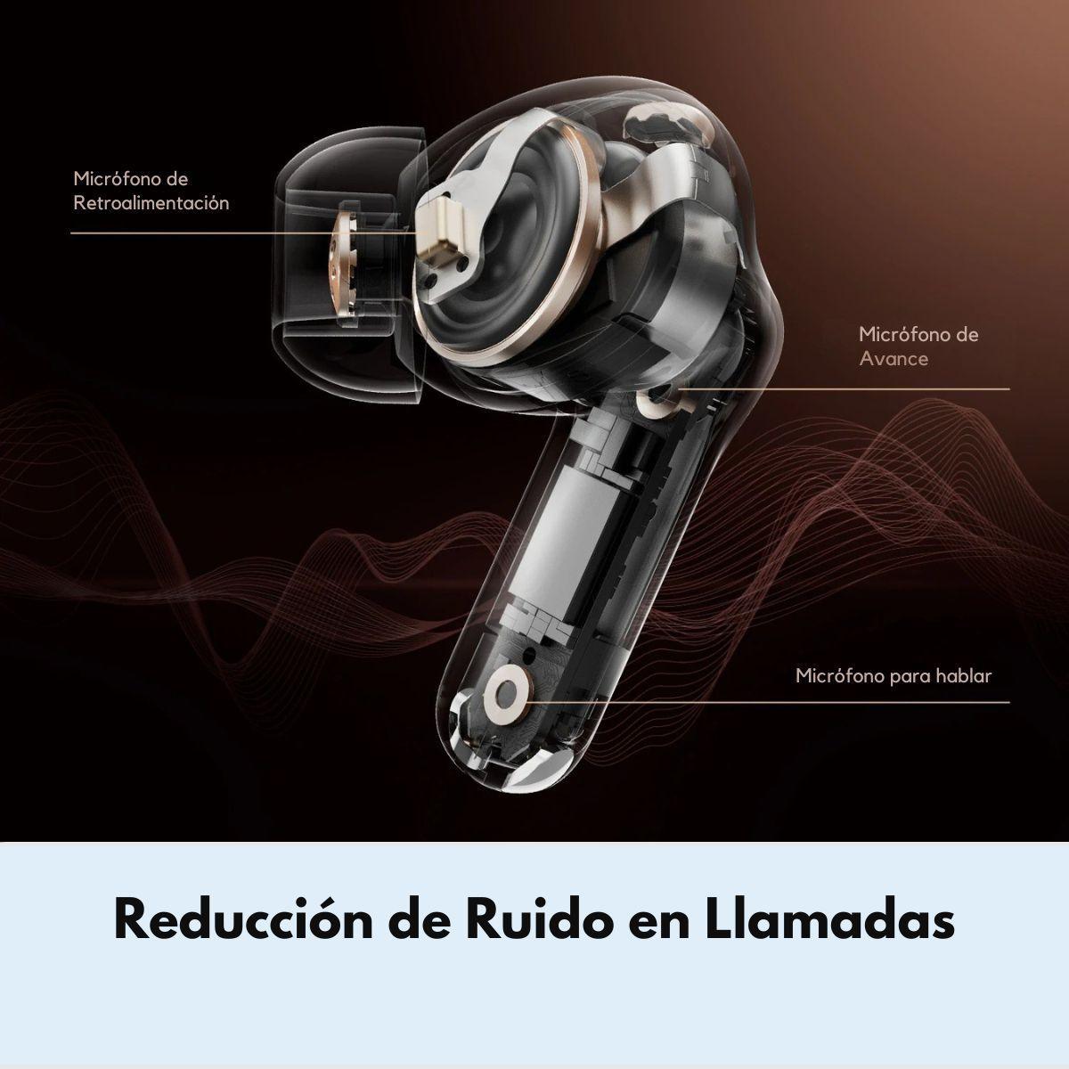 Audífonos Bluetooth ANC IPX 4 SoundPEATS Capsule 3 Pro-5